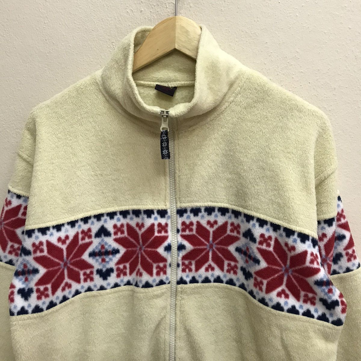 Native × Vintage Vintage Branch Out.Div Native Navajo Fleece Sweater Size US M / EU 48-50 / 2 - 13 Thumbnail