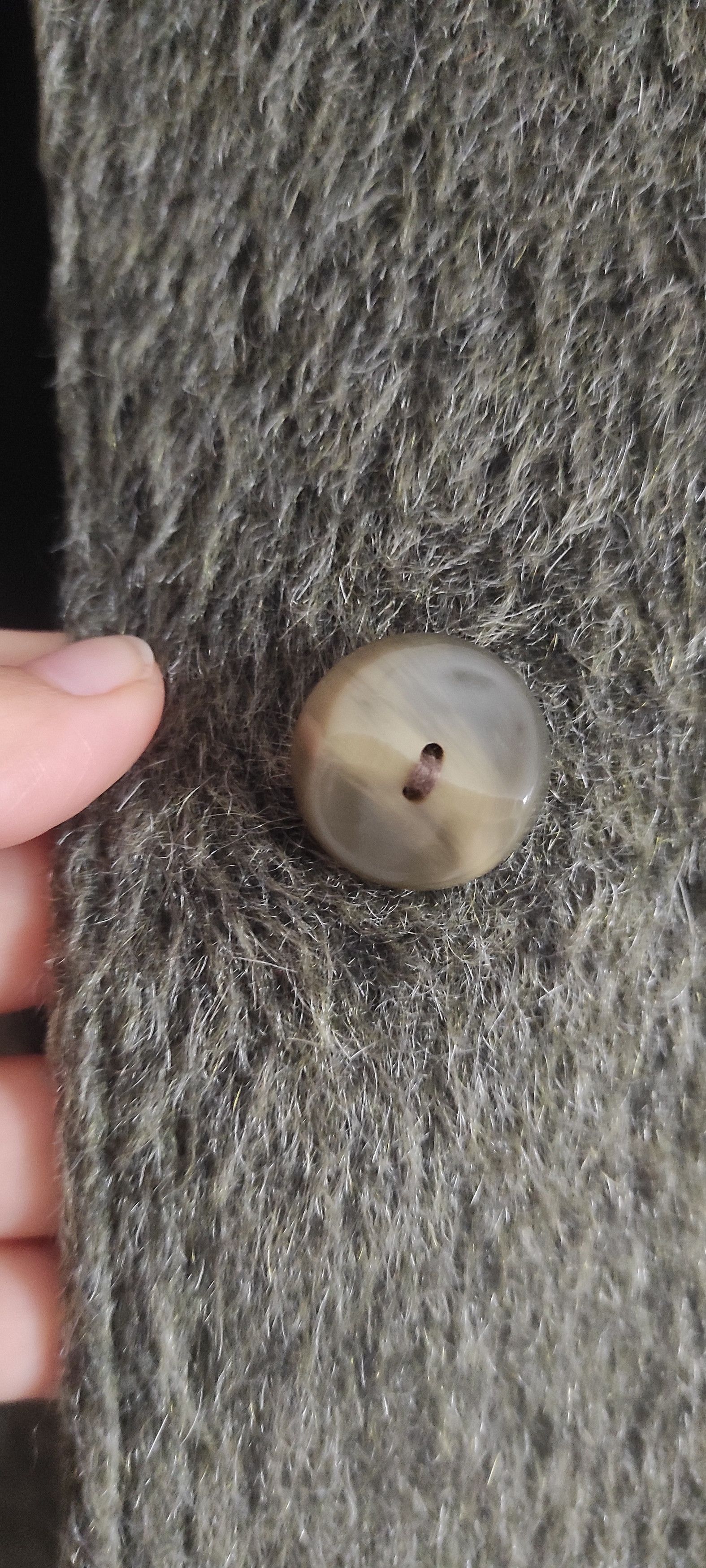 Other Calw Vintage Lamma Wool luxury Coat Made Natural Noble Size M / US 6-8 / IT 42-44 - 6 Thumbnail