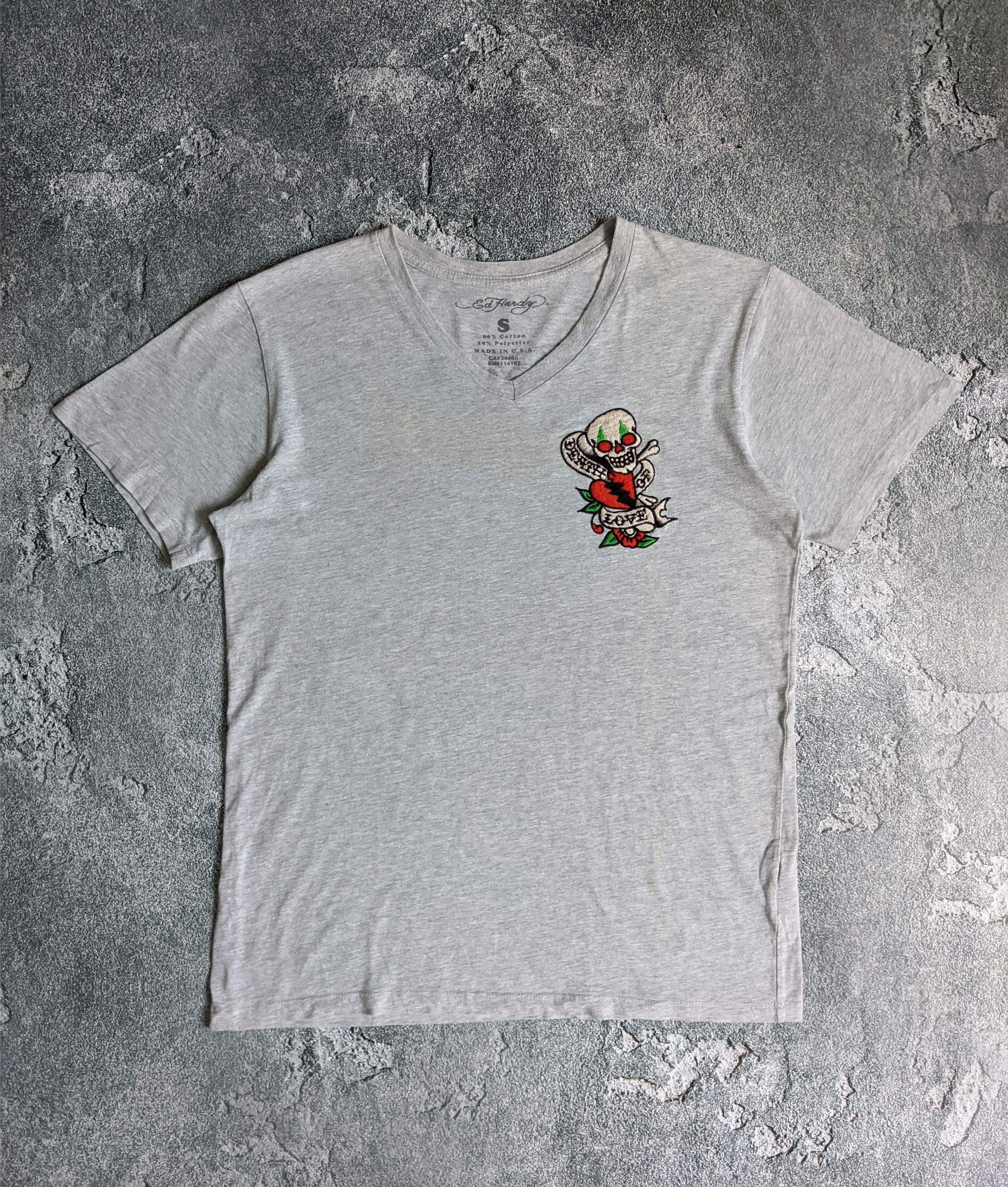 Ed Hardy Vintage ed hardy tshirt y2k big logo Size US S / EU 44-46 / 1 - 2 Thumbnail