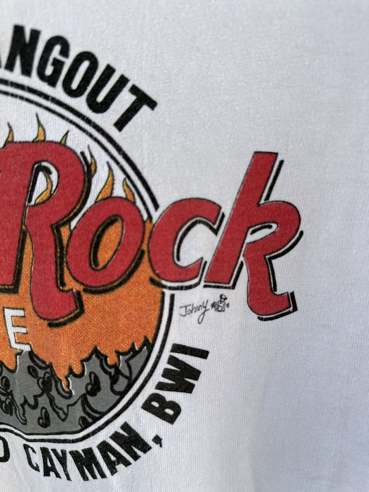 Sex Skateboards Thrashed Vintage 90s Devil’s Hangout Hell Rock Cafe Faded T Size US XL / EU 56 / 4 - 6 Thumbnail