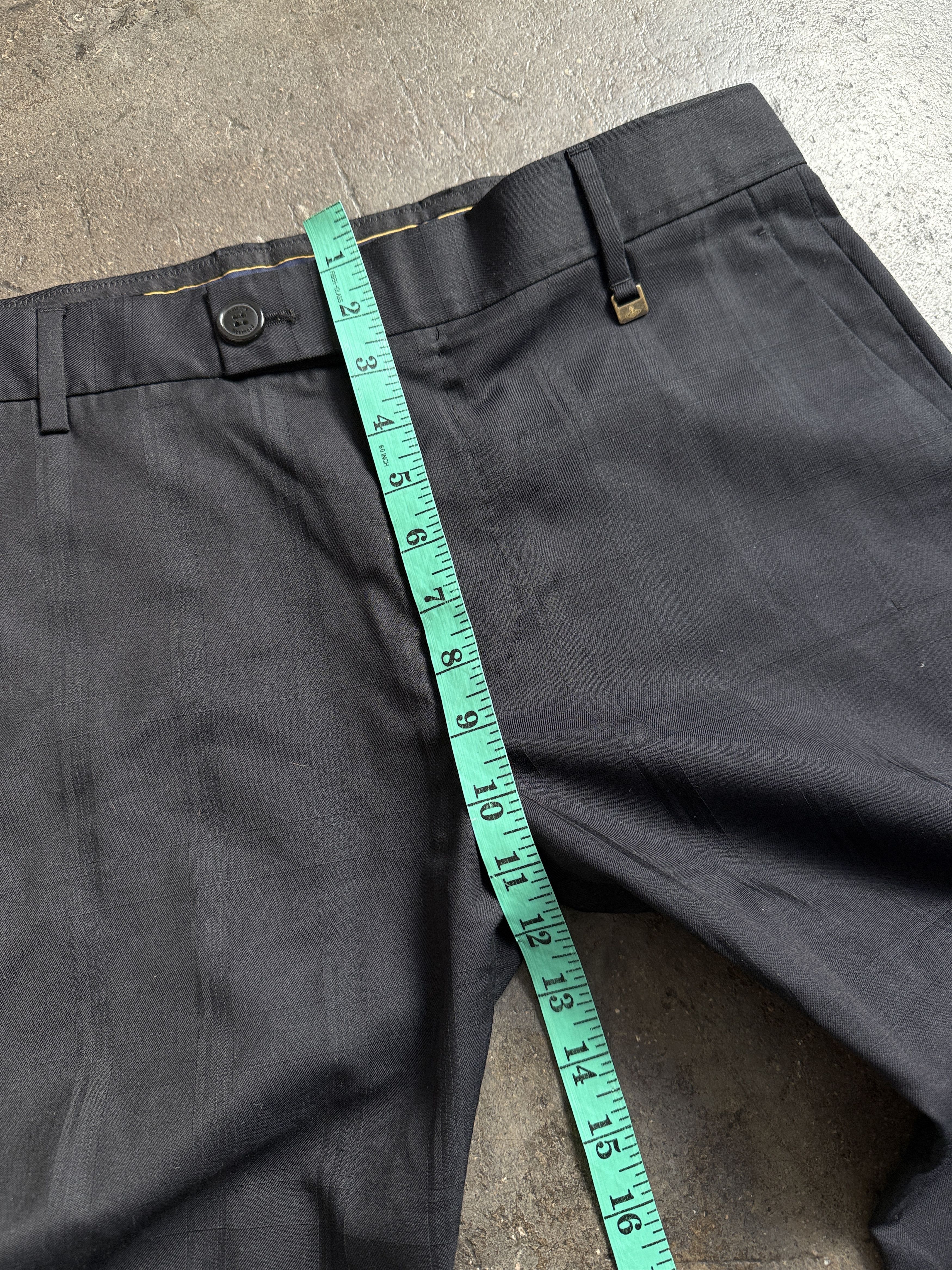 Vivienne Westwood 2011 New Cropped Wool Vivienne Pants w/ Tartan Pattern Size US 34 / EU 50 - 9 Thumbnail