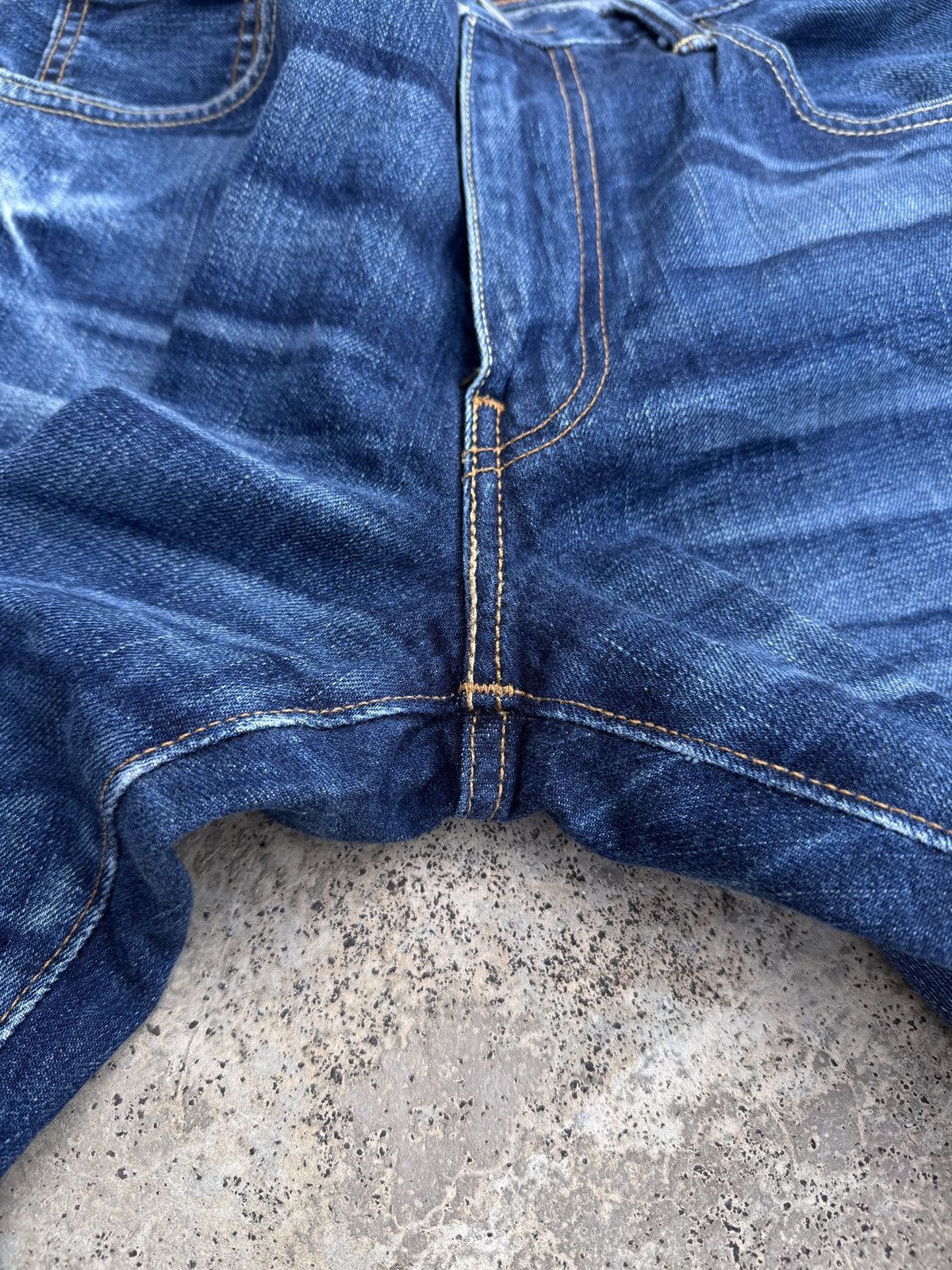 Levi's Vintage Levi's 503 Distressed Blue Denim Jeans Size US 36 / EU 52 - 6 Thumbnail