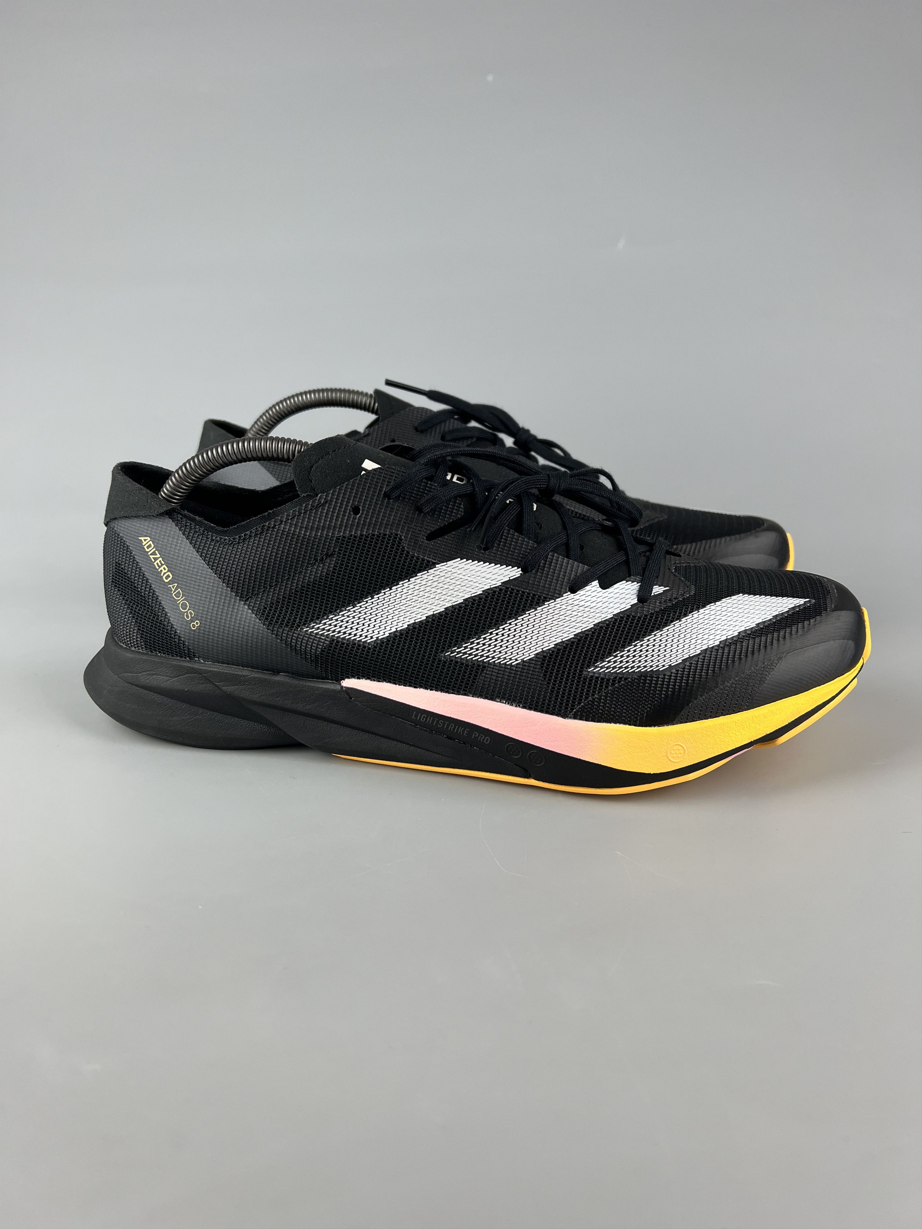 Adidas Adidas Adizero Adios 8 Men's Black Running Shoes Size US 11 / EU 44 - 1 Thumbnail
