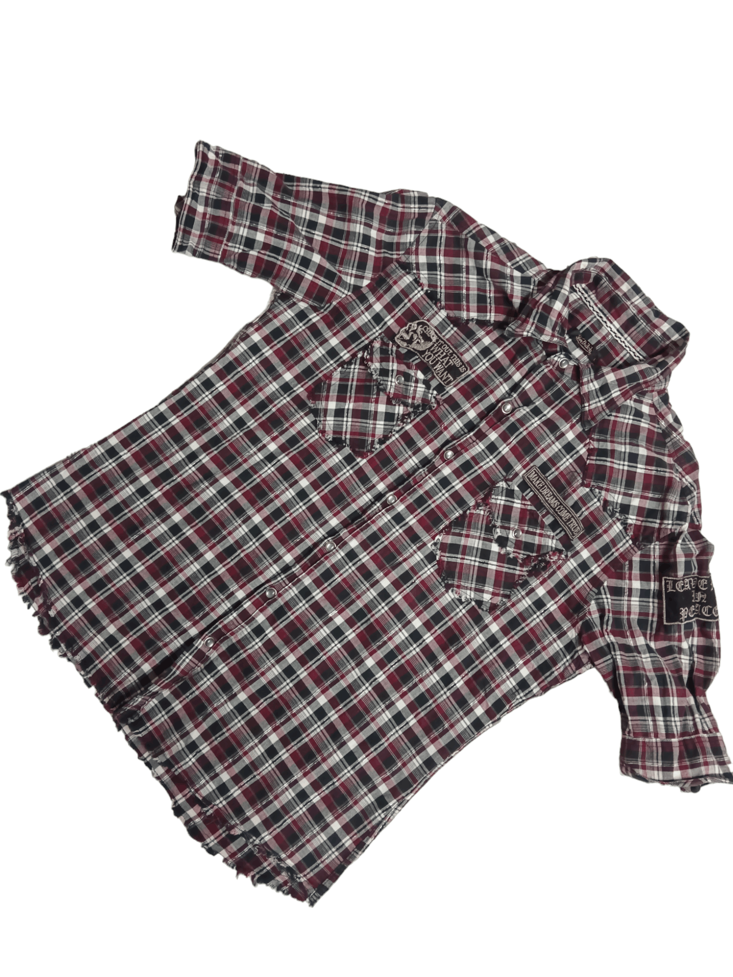 Von Dutch Punk Button Ups Shirt