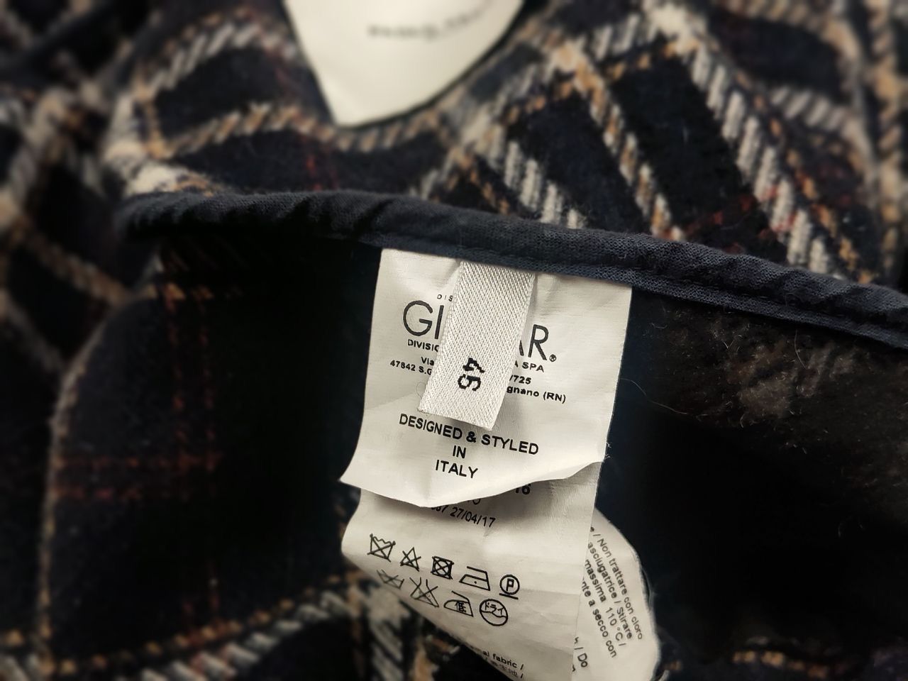 Paolo Pecora Paolo Pecora Design Duffle Checkered coat Wool Jacket Size US S / EU 44-46 / 1 - 18 Thumbnail