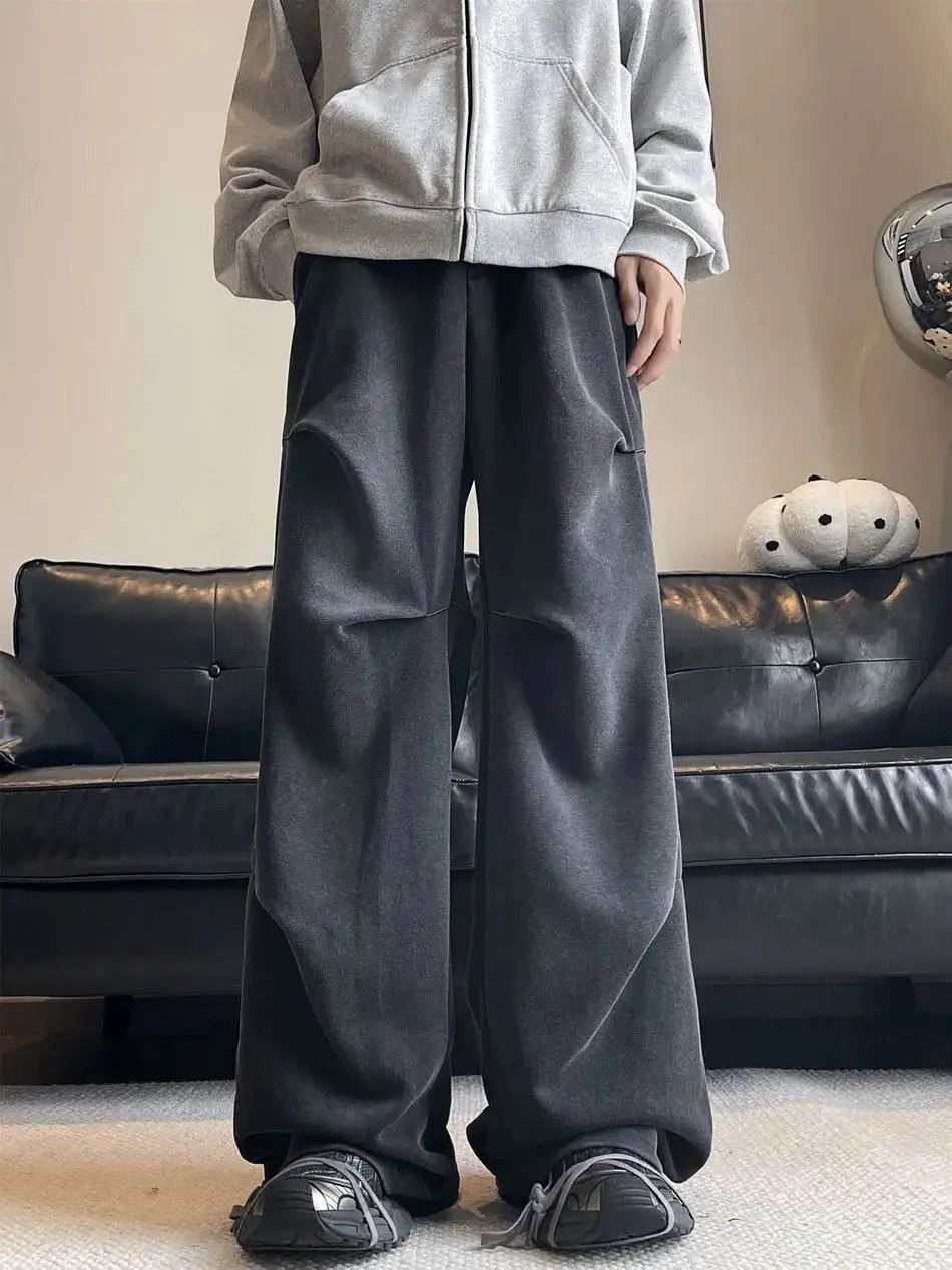 Japanese Brand Retro loose casual wide leg jeans Size US 32 / EU 48 - 3 Thumbnail