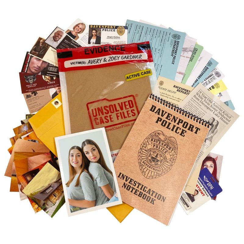 Other Unsolved Case Files 3: Avery & Zoey Gardner Mystery Game Size ONE SIZE - 1 Thumbnail
