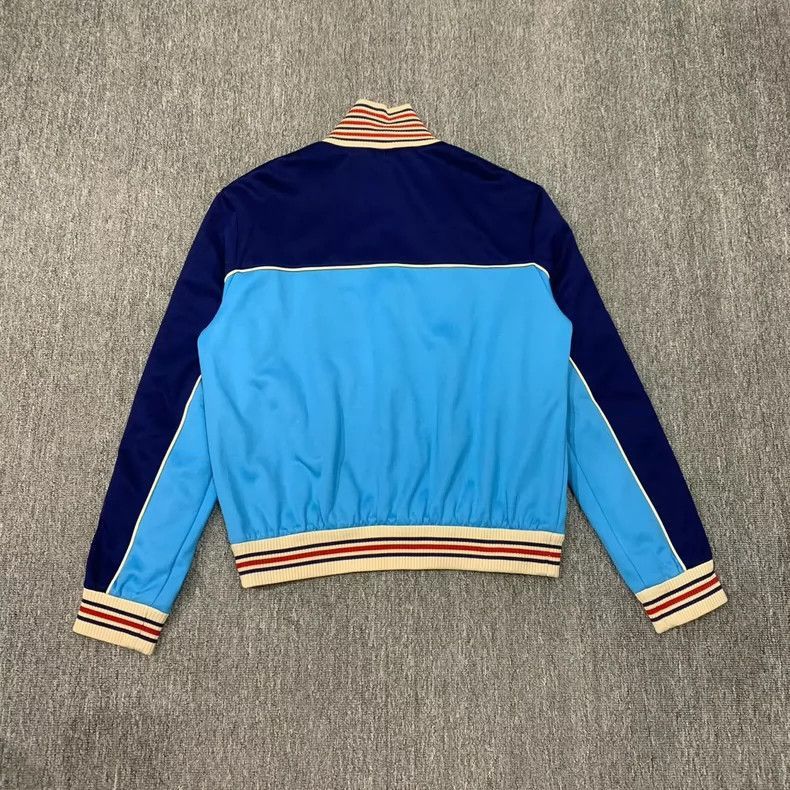 Gucci Gucci Blue Side Stripe Logo Jacket- Size US L / EU 52-54 / 3 - 2 Thumbnail
