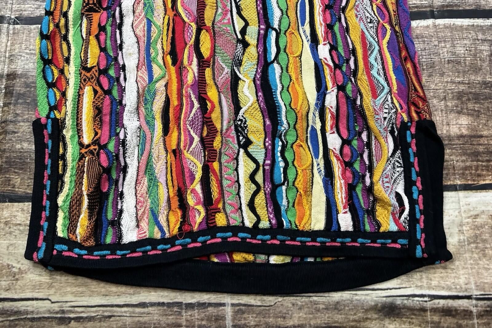 Coogi Coogi Sweater Women Medium 1/4 Zip 3D Knit Mercerized Cotton Size M / US 6-8 / IT 42-44 - 5 Thumbnail