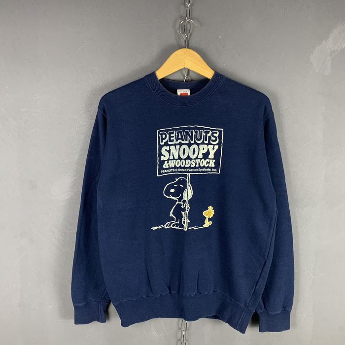 Vintage Vintage Peanuts Snoopy Woodstock Sweatshirt Crewneck | Grailed