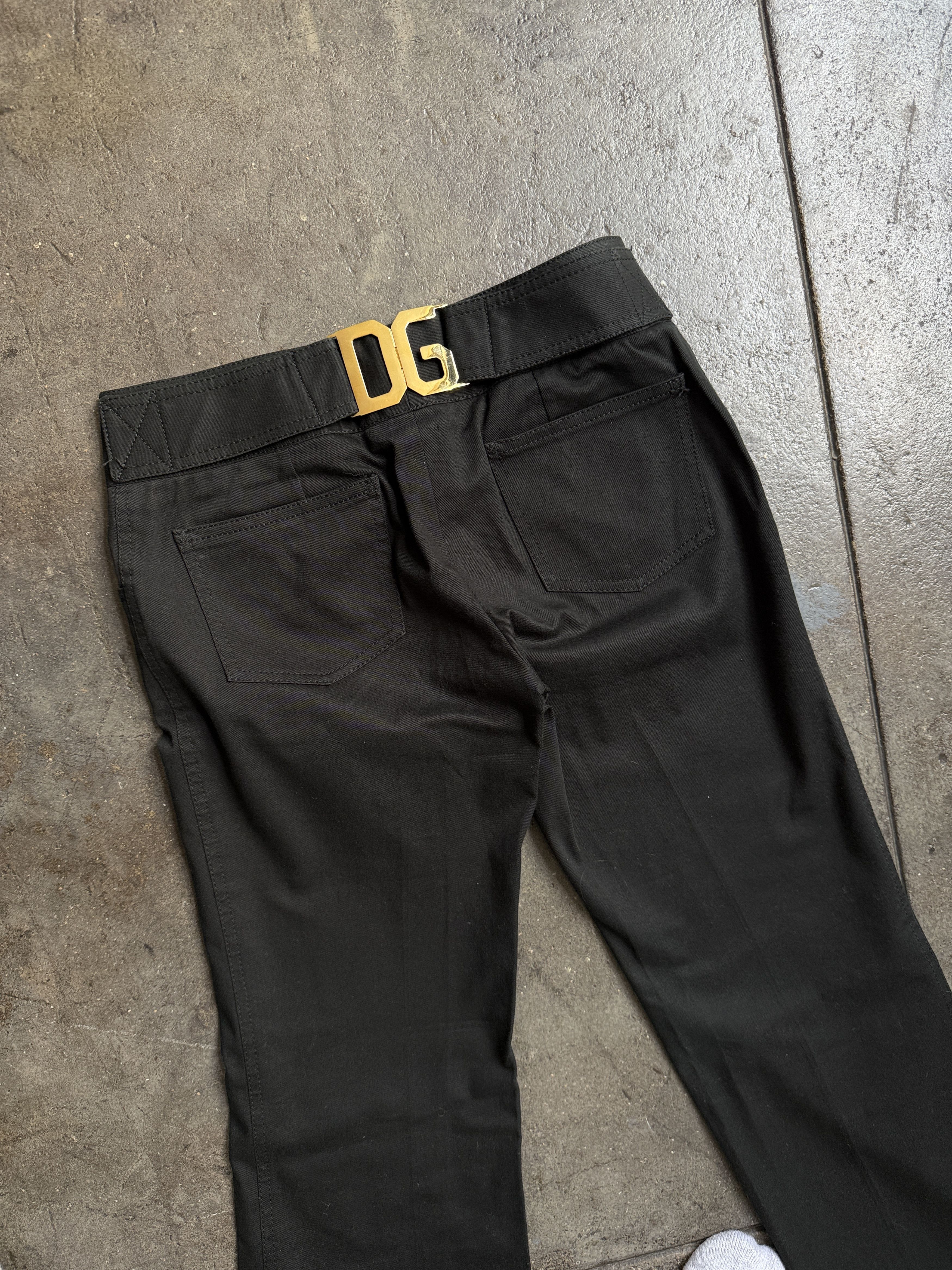 Dolce & Gabbana 1998 !! Dolce Gabbanna Jeans w/ Gold DG on the Butt Size 26" / US 2 / IT 38 - 3 Thumbnail