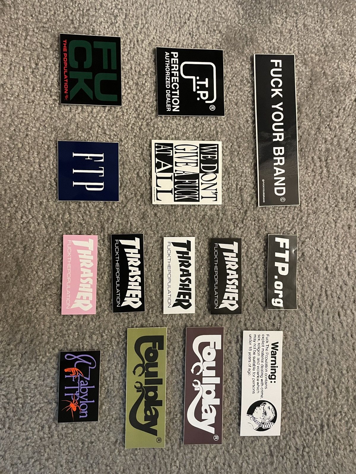 Other FTP stickers Size ONE SIZE - 1 Thumbnail