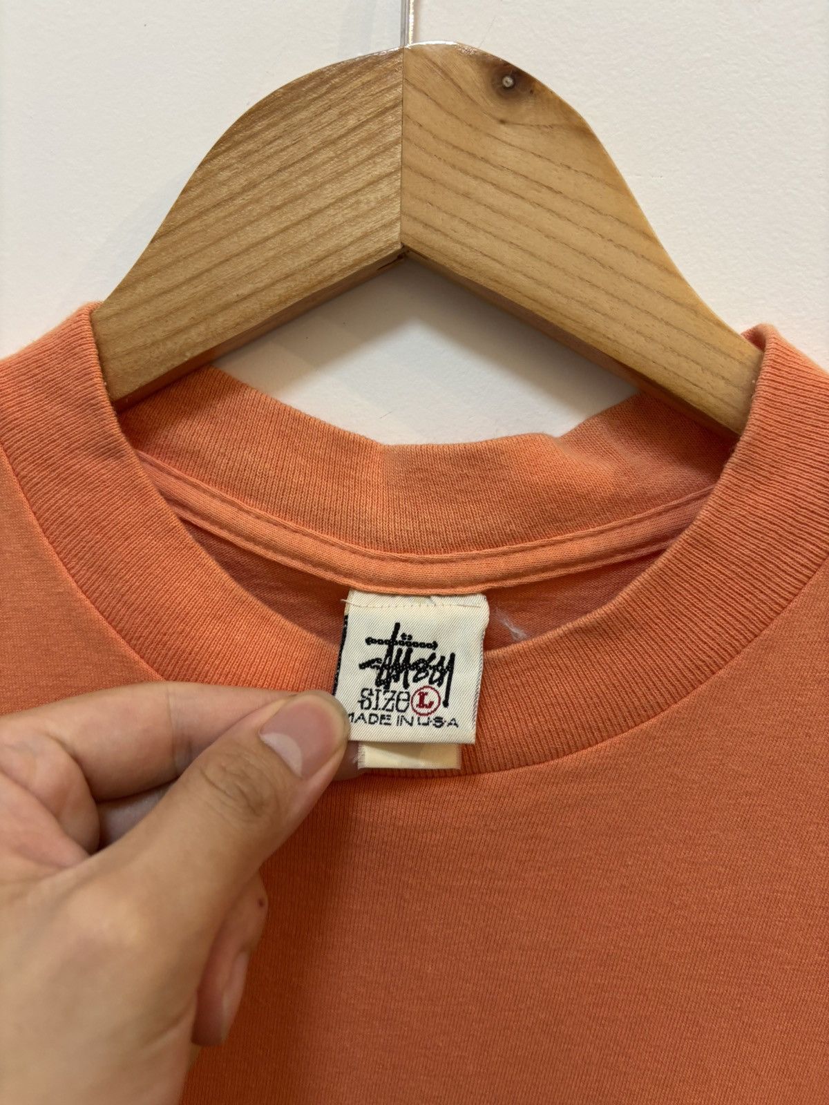 Stussy Vintage 90's Stussy Spell Out Logo Size US L / EU 52-54 / 3 - 3 Thumbnail