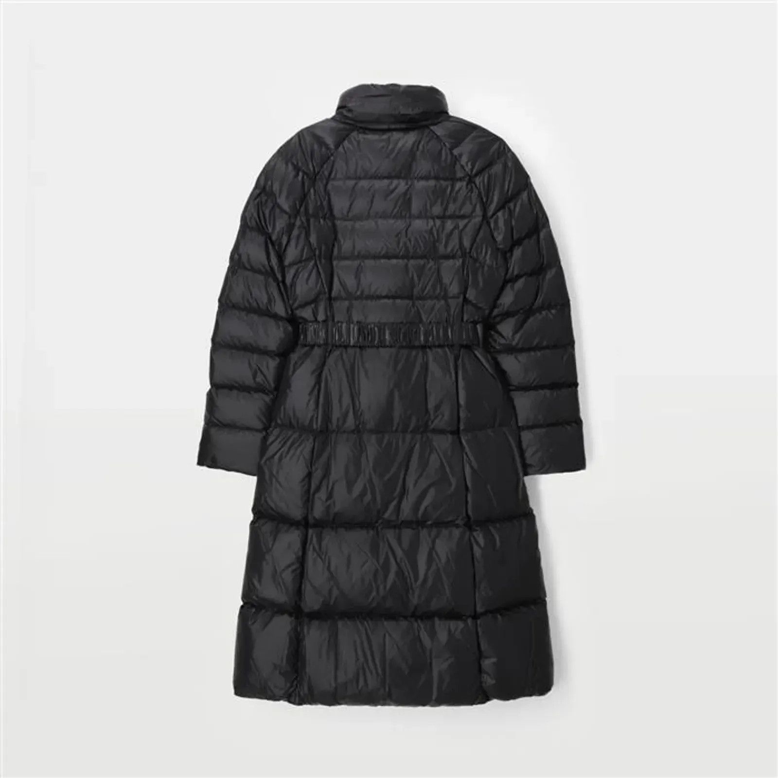Burberry o1w1db10326 Long Padded Down Coat in Black Size L / US 10 / IT 46 - 4 Thumbnail