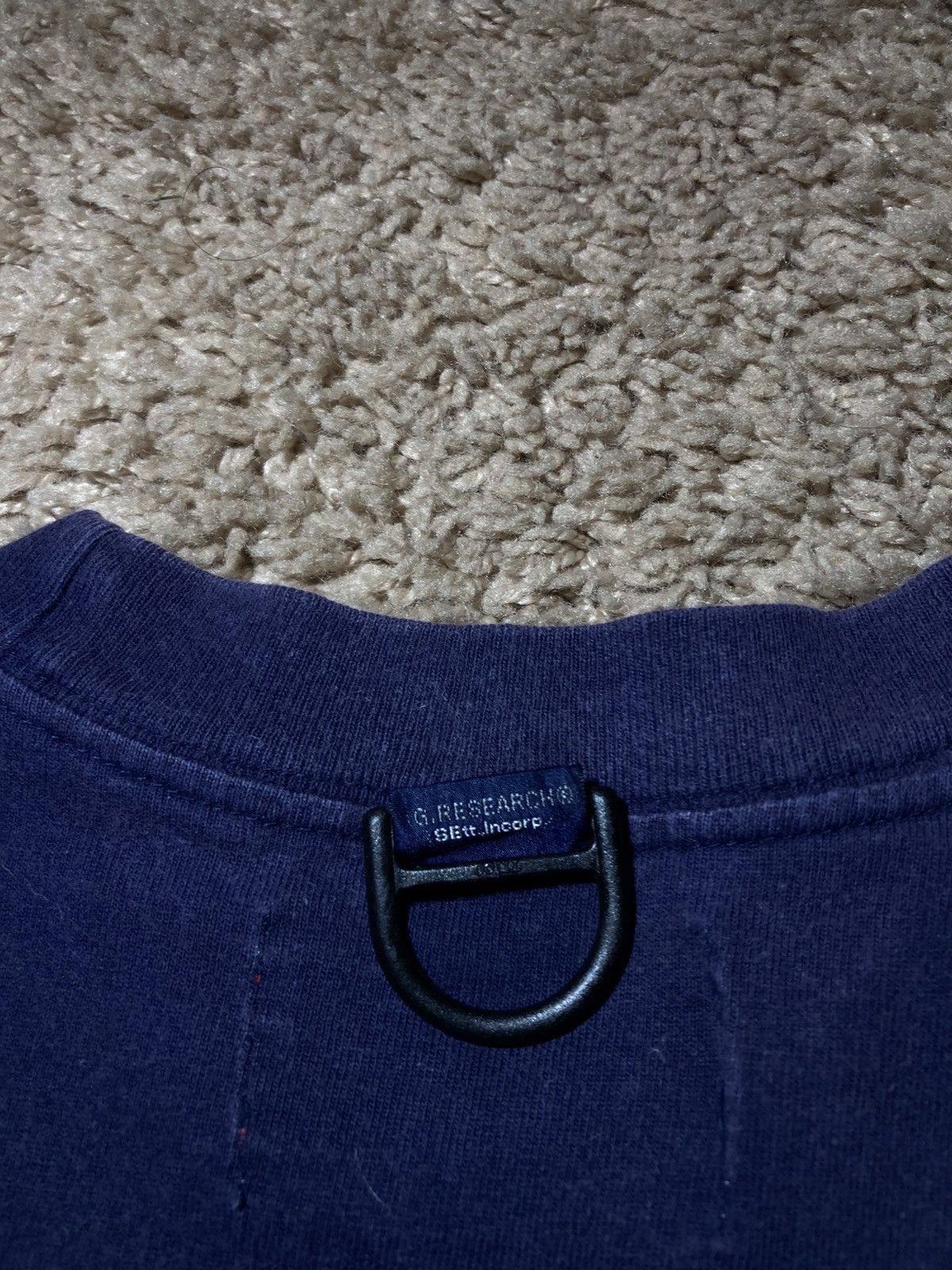 General Research 1998 General Research Parasite Pocket 90s Navy Logo Cargo GR Size US M / EU 48-50 / 2 - 9 Thumbnail