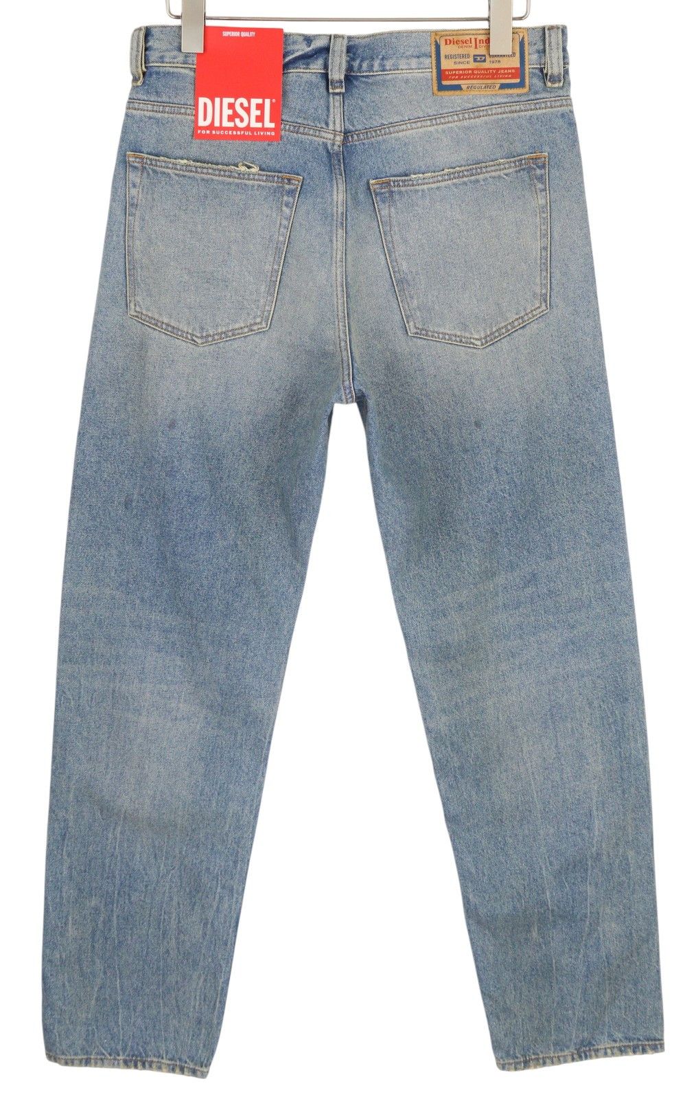 Diesel 2010 09D79 W30/L34 Loose Straight Washed Jeans 40913 Size US 30 / EU 46 - 4 Thumbnail