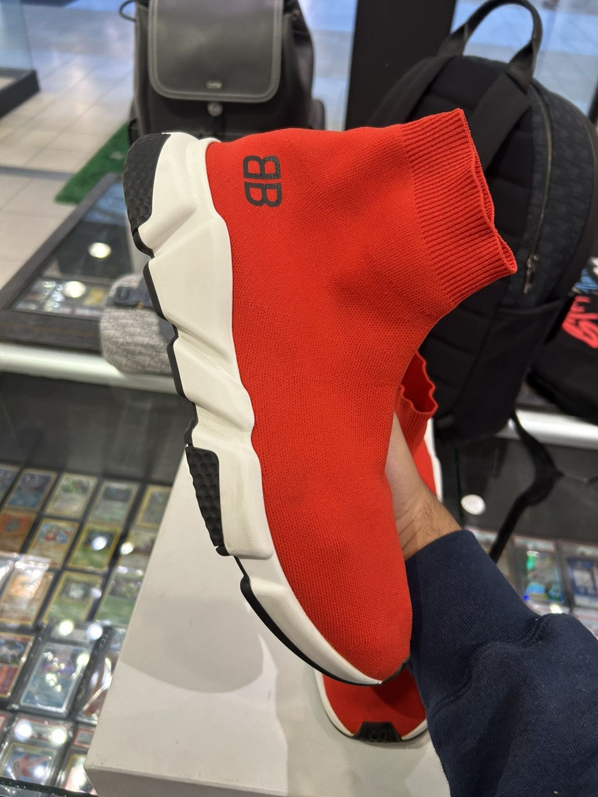 Balenciaga Balenciaga Speed Runner 2.0 Sneakers Red Size US 11 / EU 44 - 6 Thumbnail