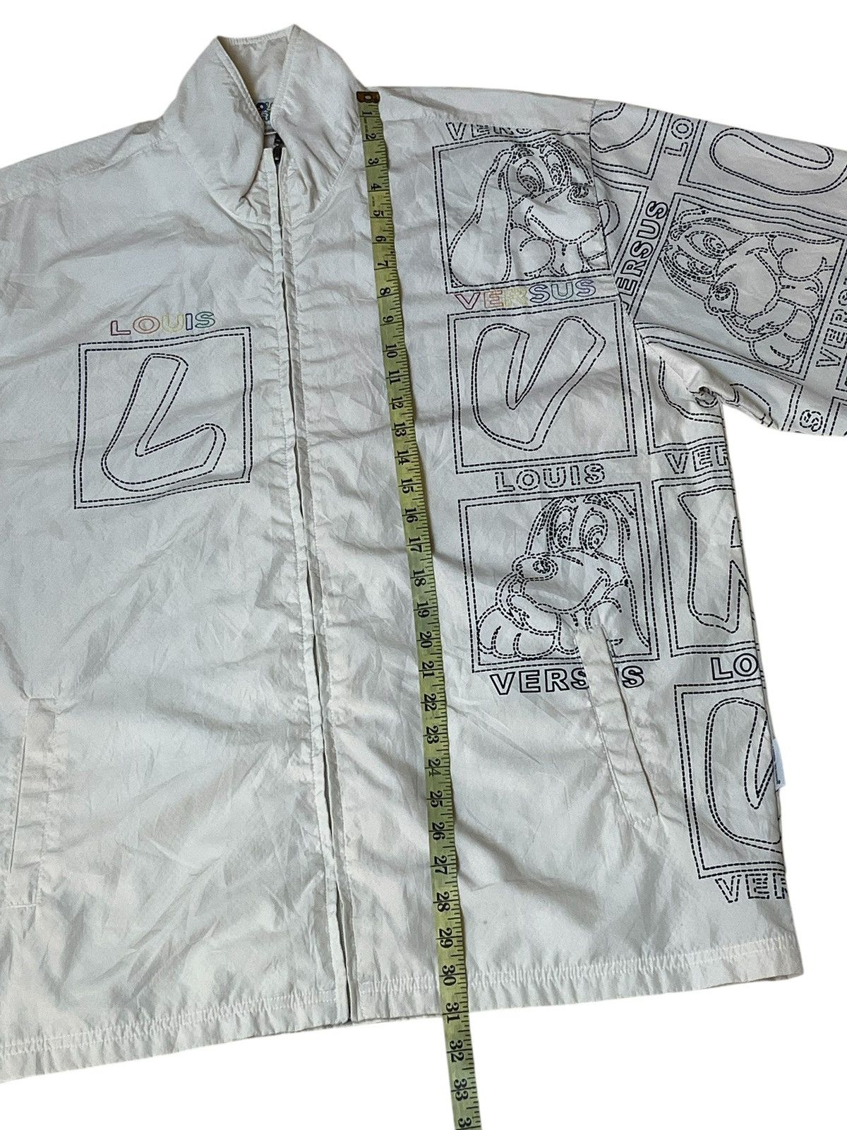 Japanese Brand GRAIL🔥VINTAGE LOUIS VERSUS LIGHT JACKET Size US XXL / EU 58 / 5 - 13 Thumbnail