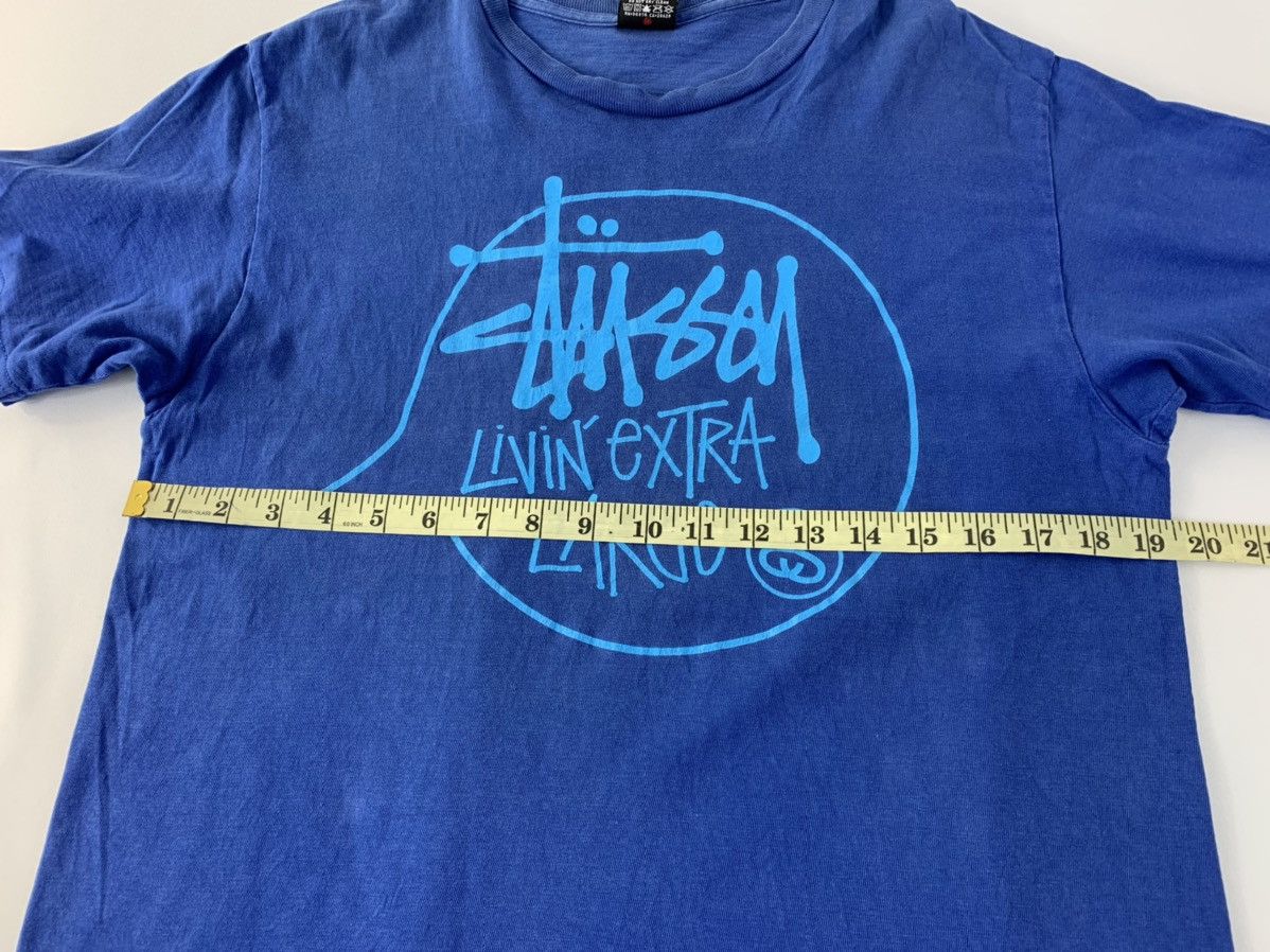 Stussy Stussy Livin Extra Large Spell Out Printed Casual Tee Size US M / EU 48-50 / 2 - 7 Thumbnail