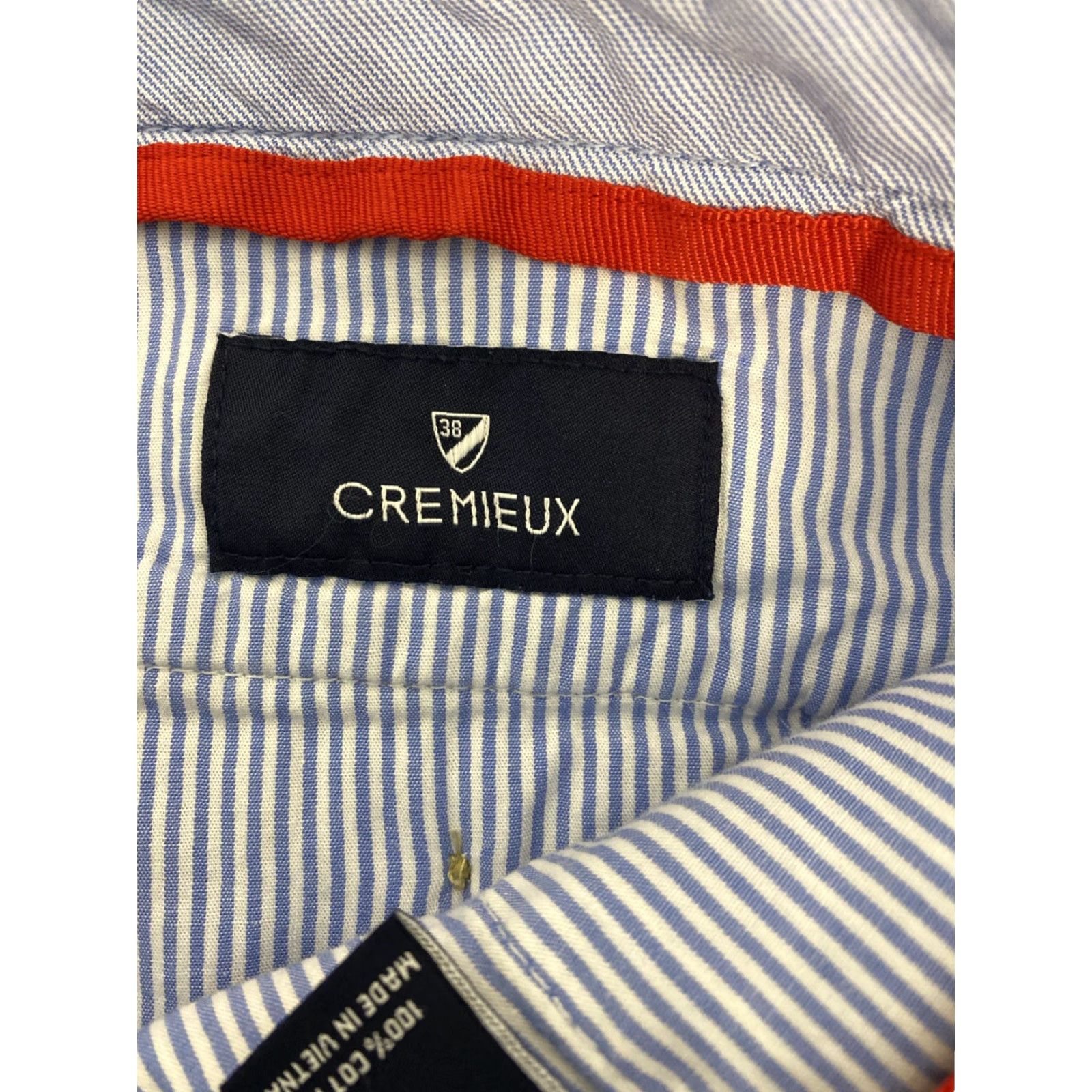 Cremieux Daniel Cremieux Chino Shorts Men's Size 33 Blue Flat Front Casual Travel Workwear Size US 33 - 7 Thumbnail