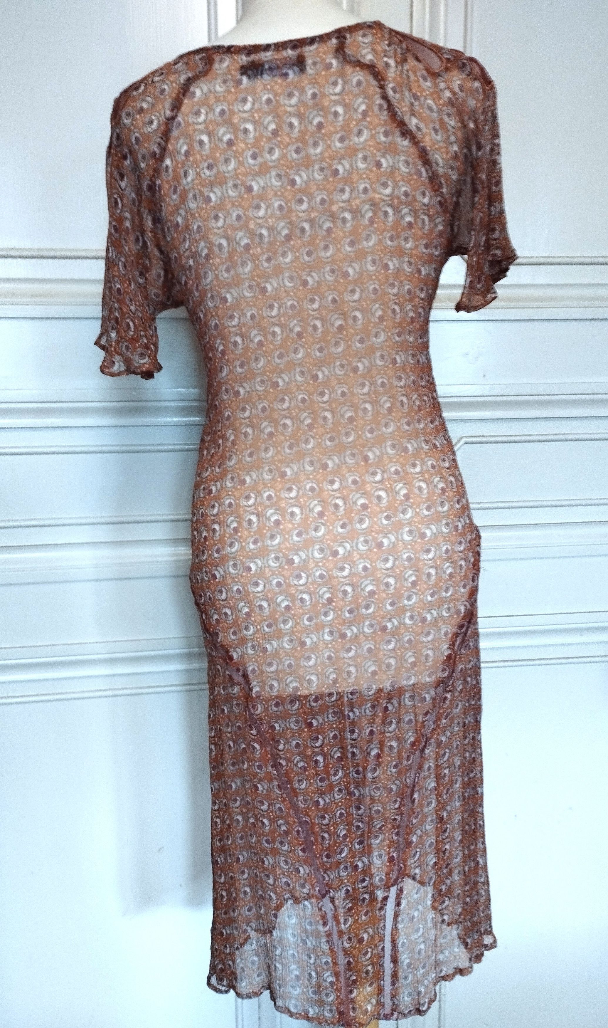Antik Batik Antik Batik Robe Voile Soie TS/M Size S / US 4 / IT 40 - 4 Thumbnail