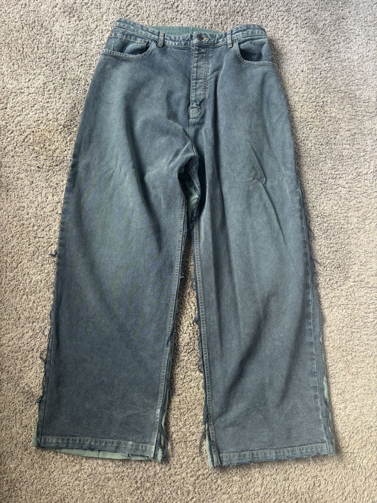 Balenciaga BALENCIAGA HYBRID DENIM PANT Size US 36 / EU 52 - 1 Thumbnail