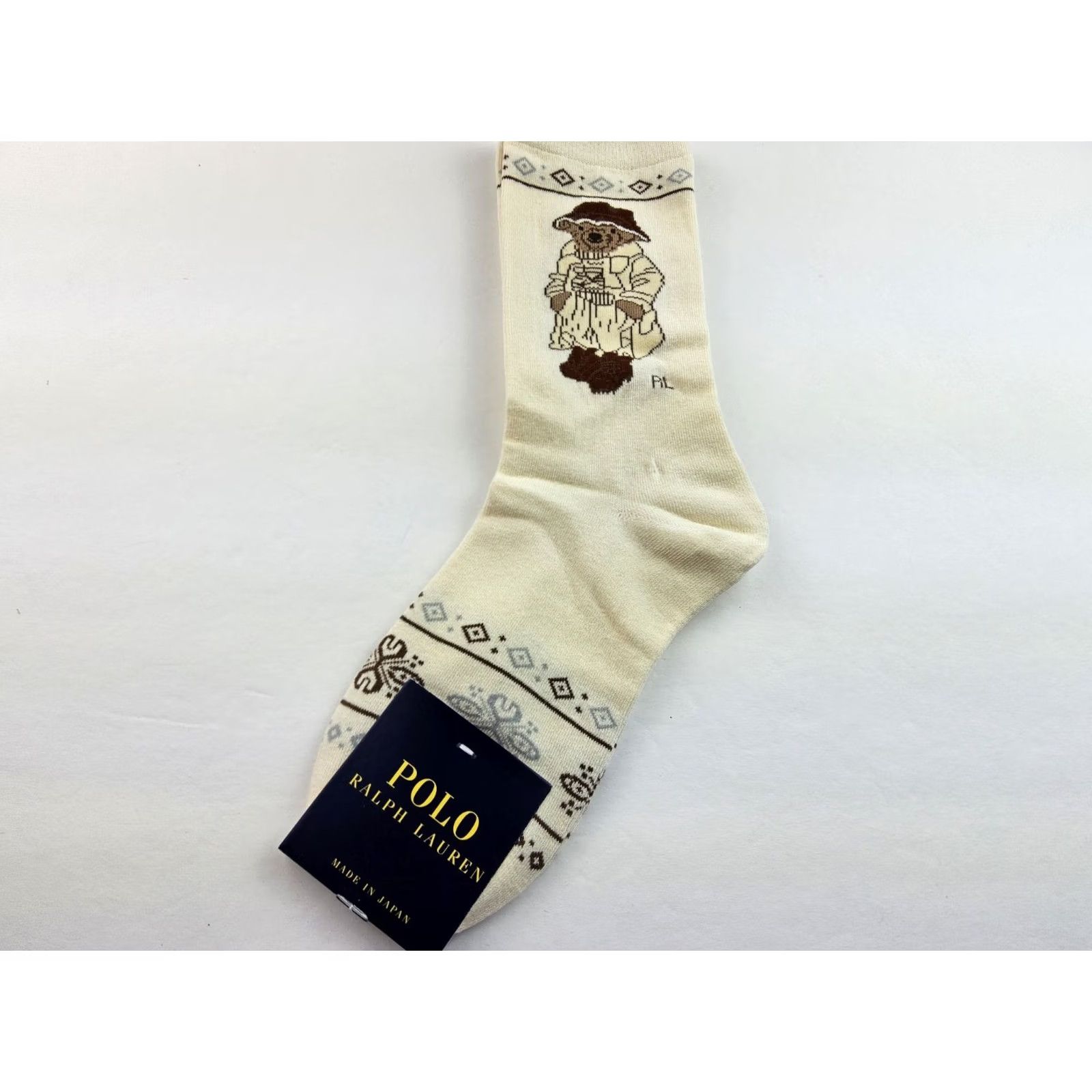 Ralph Lauren Ralph Lauren Polo Socks Dress Socks Multicolor Cotton Blend Unisex Adults Fish Theme Japan Size S 23-25cm Size US S / EU 44-46 / 1 - 2 Thumbnail