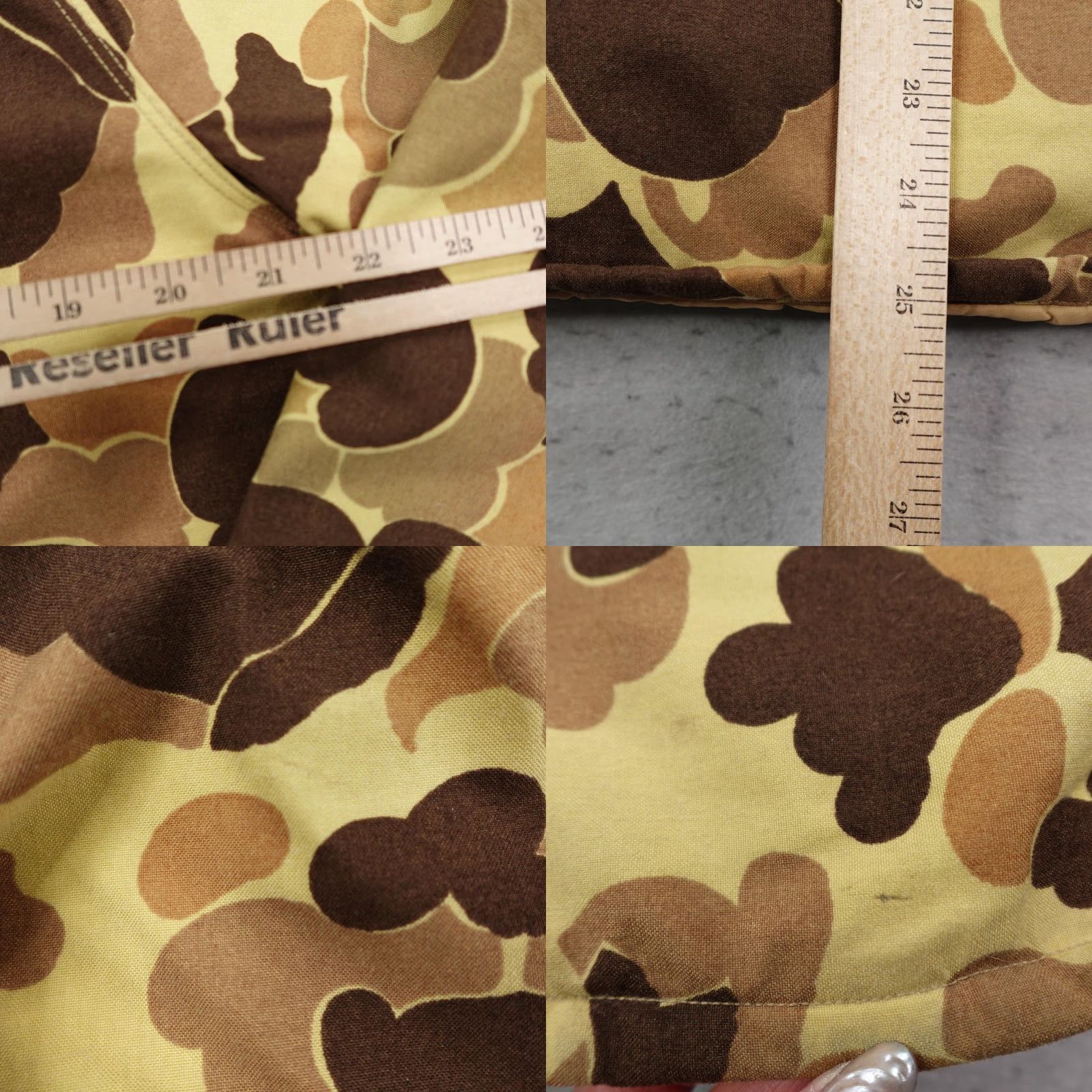 Vintage VINTAGE Cabela's Jacket Mens L Duck Camo Waterproof Hunting Parka Coat 80s Brown Camouflage Mid-Length Zip Size US L / EU 52-54 / 3 - 8 Thumbnail