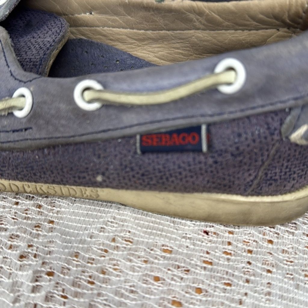 Sebago Sebago Docksides crazy H blue low top slip on boat shoes 5 Size US 5 / IT 35 - 4 Thumbnail