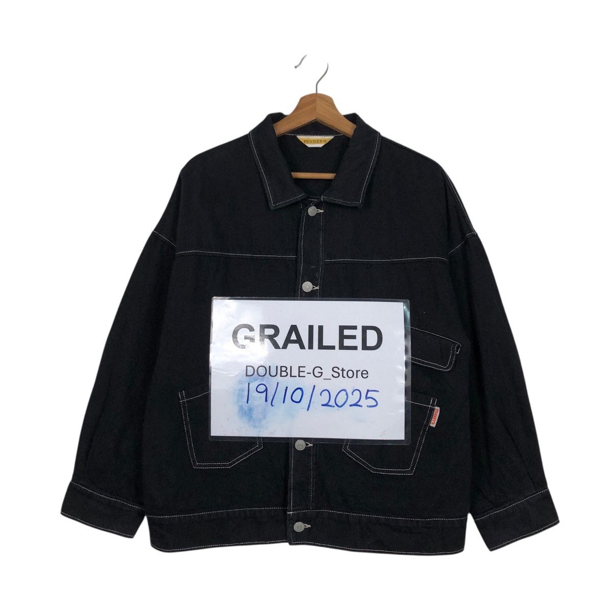 Japanese Brand 📌Vintage Biker Jacket Trucker Penny's Issey Miyake Size US M / EU 48-50 / 2 - 1 Thumbnail