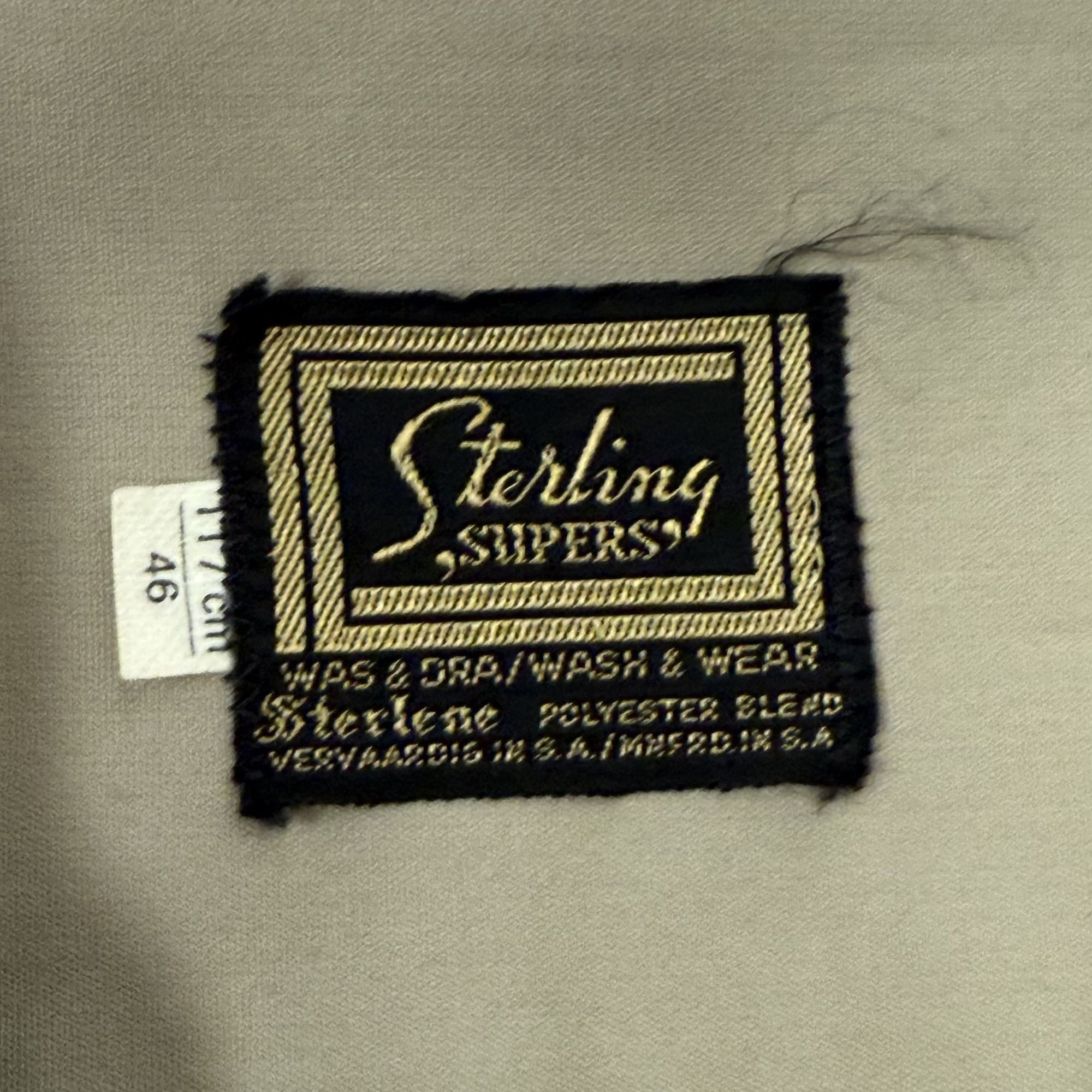 Other Vtg Sterling Khaki SAFARI Travel Shirt GAME LODGE Shirt Size US XL / EU 56 / 4 - 13 Thumbnail