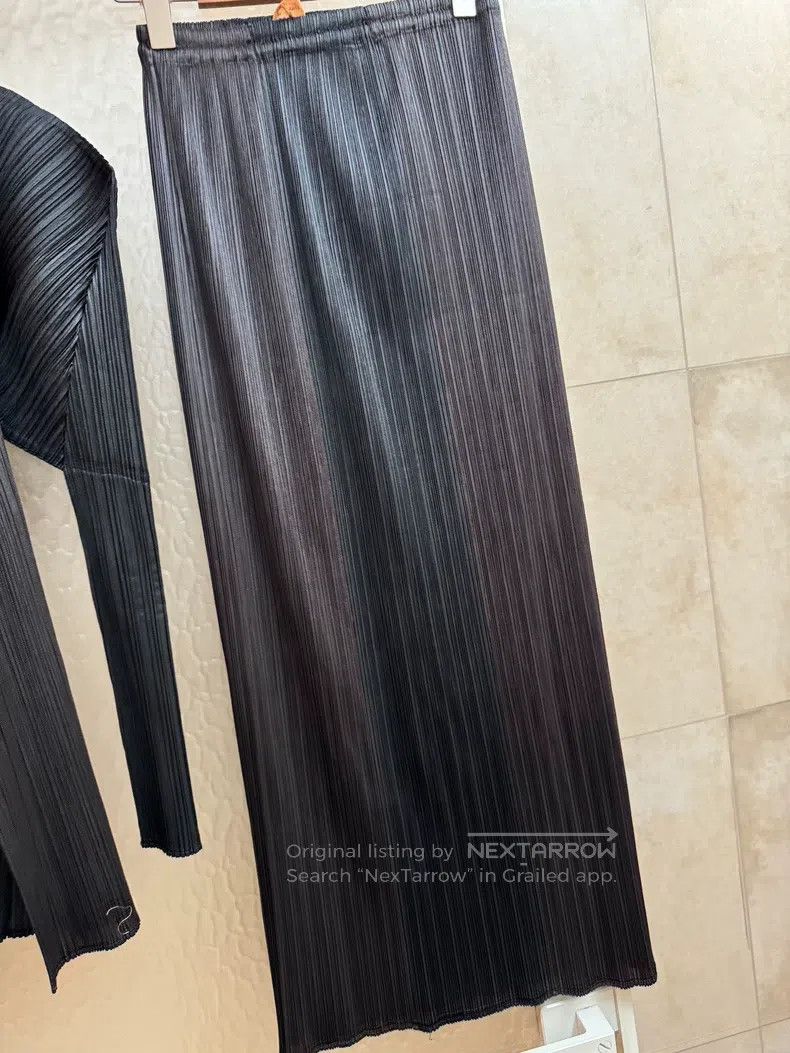 Issey Miyake Issey Miyake Black Coat Size L / US 10 / IT 46 - 2 Thumbnail