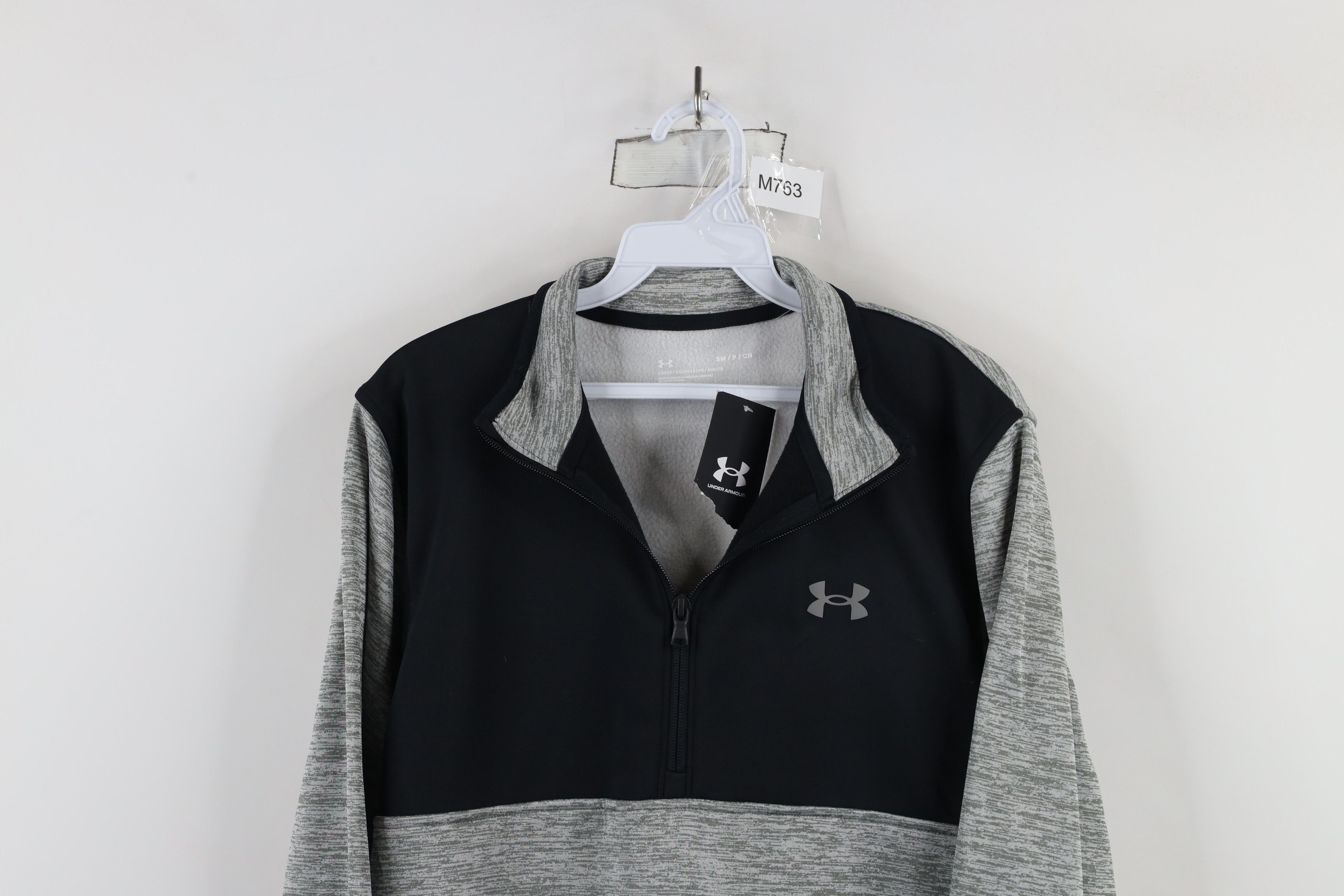 Under Armour × Vintage New Under Armour Fleece Lined Half Zip Pullover Sweater Size US S / EU 44-46 / 1 - 2 Thumbnail