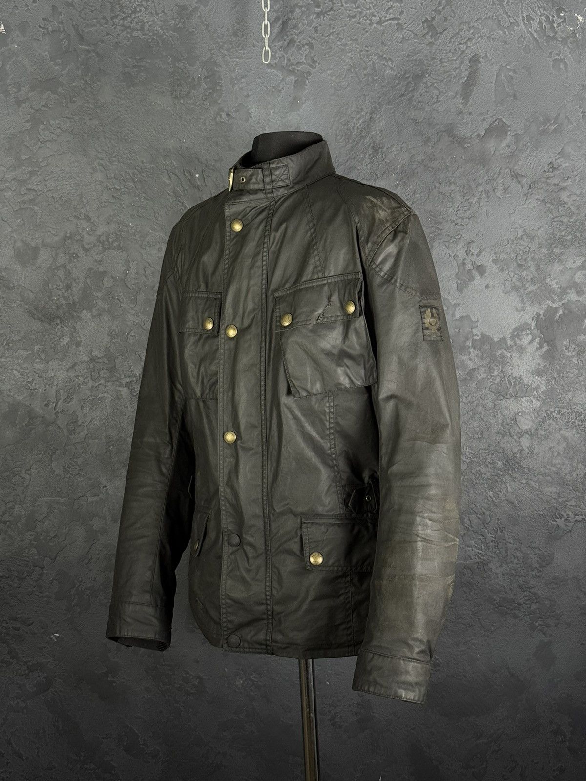 Belstaff Belstaff Crosby Motorcycle Waxed Vintage Jacket Men’s Size L Size US L / EU 52-54 / 3 - 4 Thumbnail