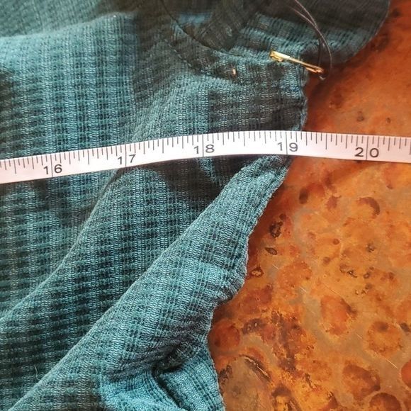 Vintage CAbi Lennon Jacket Legion Teal Green Corduroy Military Style Size M / US 6-8 / IT 42-44 - 10 Thumbnail