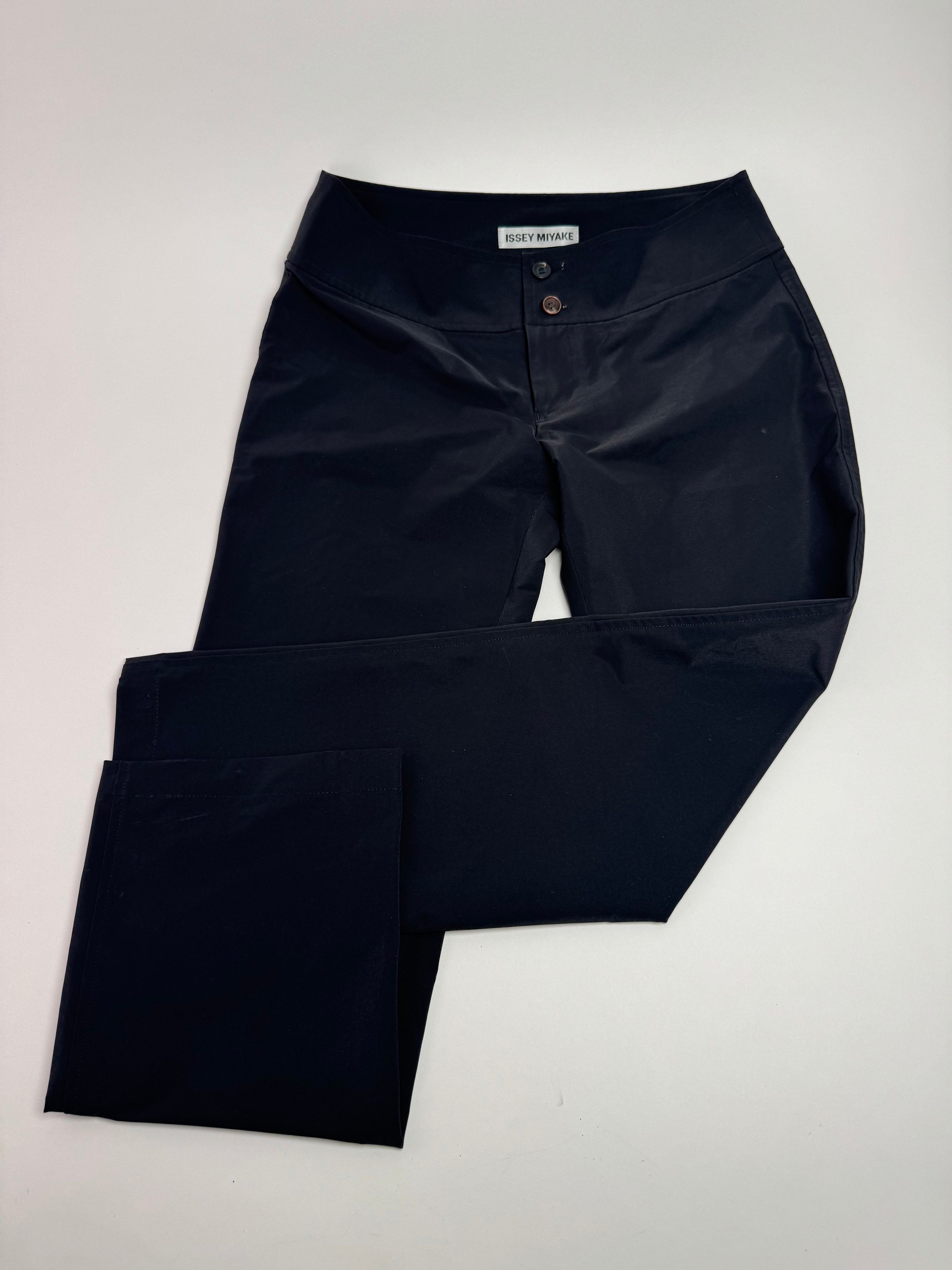 Vintage Polyester pants black S