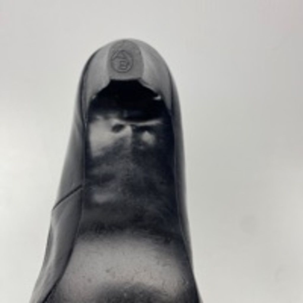 Balmain × Vintage BALMAIN Vintage Leather Pointed toe Heel black Pump 6.5 Size US 6.5 / IT 36.5 - 8 Thumbnail