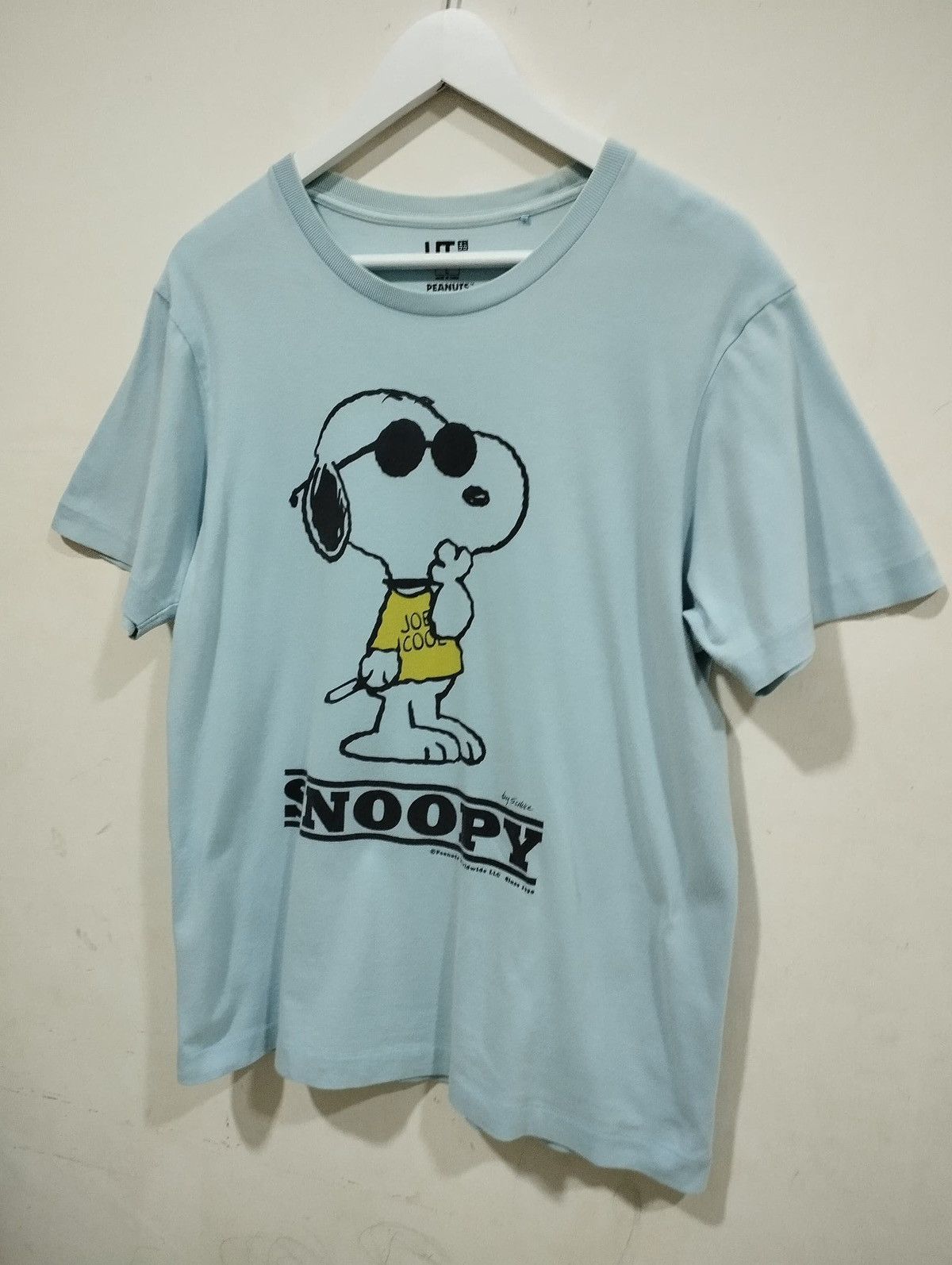 Japanese Brand UT UNIQLO PEANUTS™ SNOOPY JOE COOL VINTAGE Y2K Size US L / EU 52-54 / 3 - 3 Thumbnail