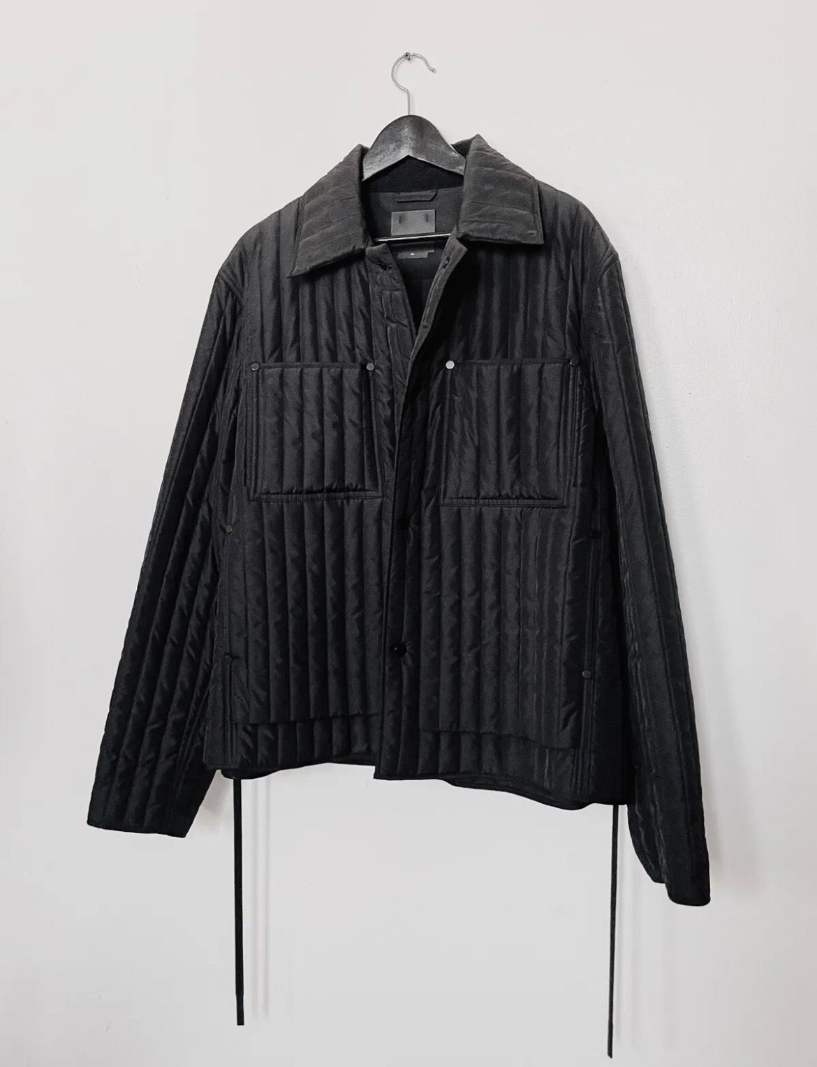 Pre-owned Craig Green Aw19 Quilted Worker Jacket In Black