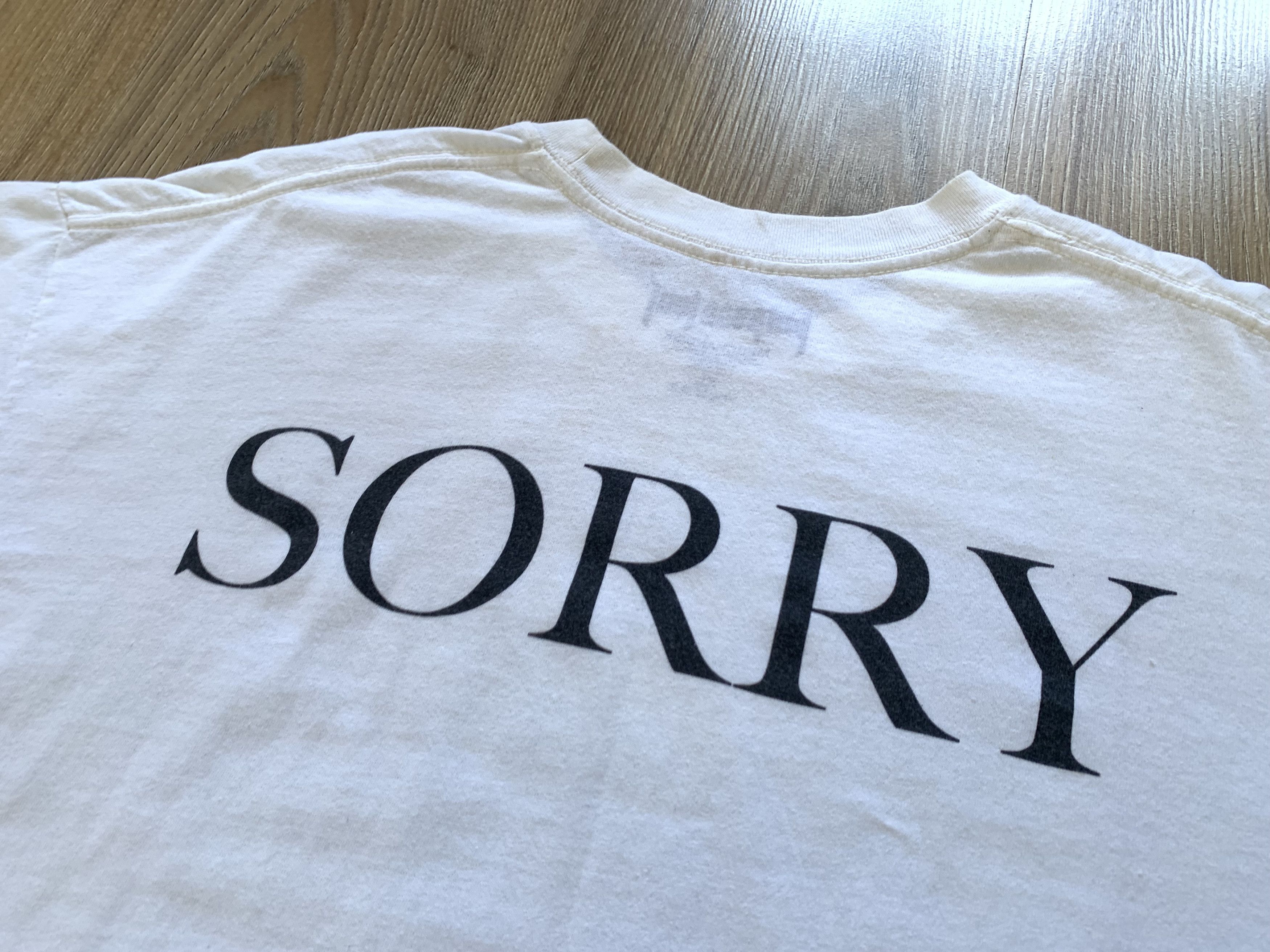 Bravado Justin Bieber Sorry Graphic Concert Tour T Shirt 2018 Size US XL / EU 56 / 4 - 6 Thumbnail