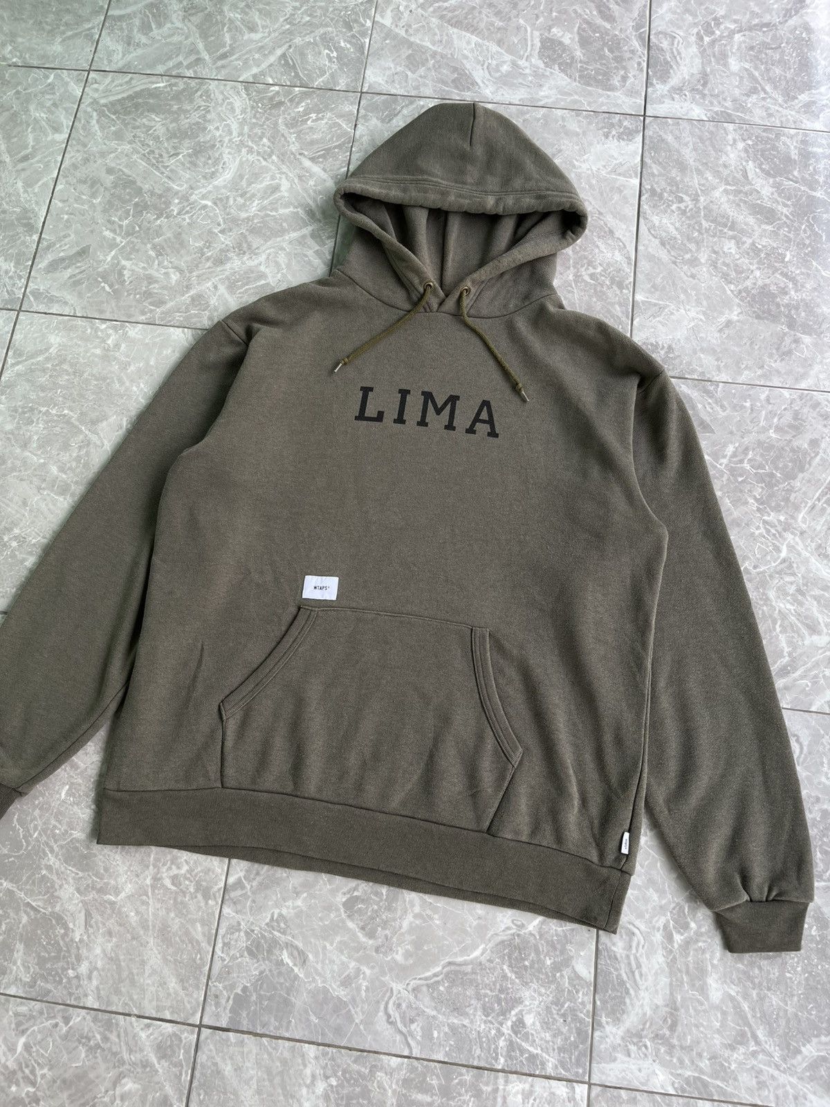 21AW WTAPS Lima Academy Hooded Cotton