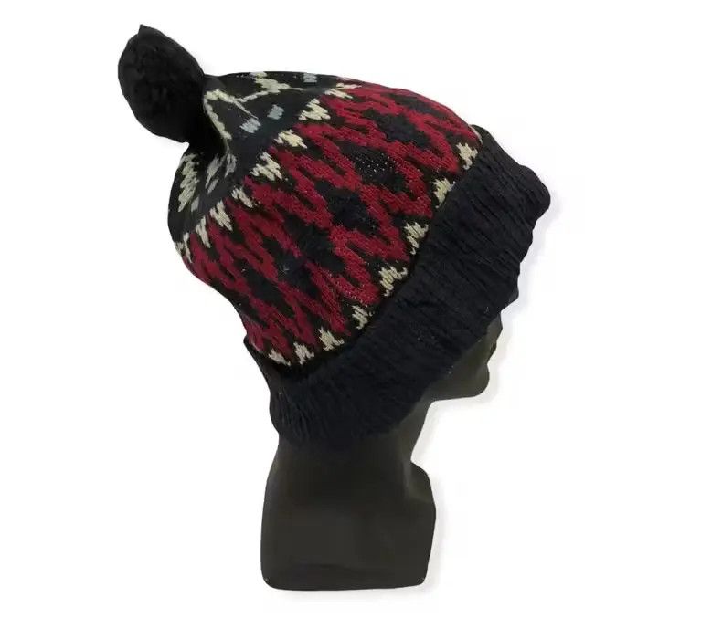 Lacoste Vintage Lacoste Small Logo Beanie Hat Size ONE SIZE - 3 Thumbnail