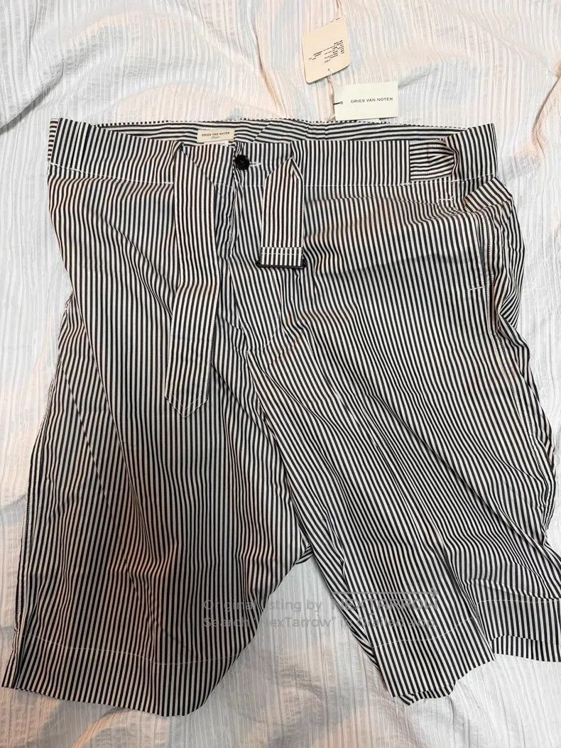 Dries Van Noten Dries Van Noten size:L Grey Shorts Size 22" - 1 Thumbnail
