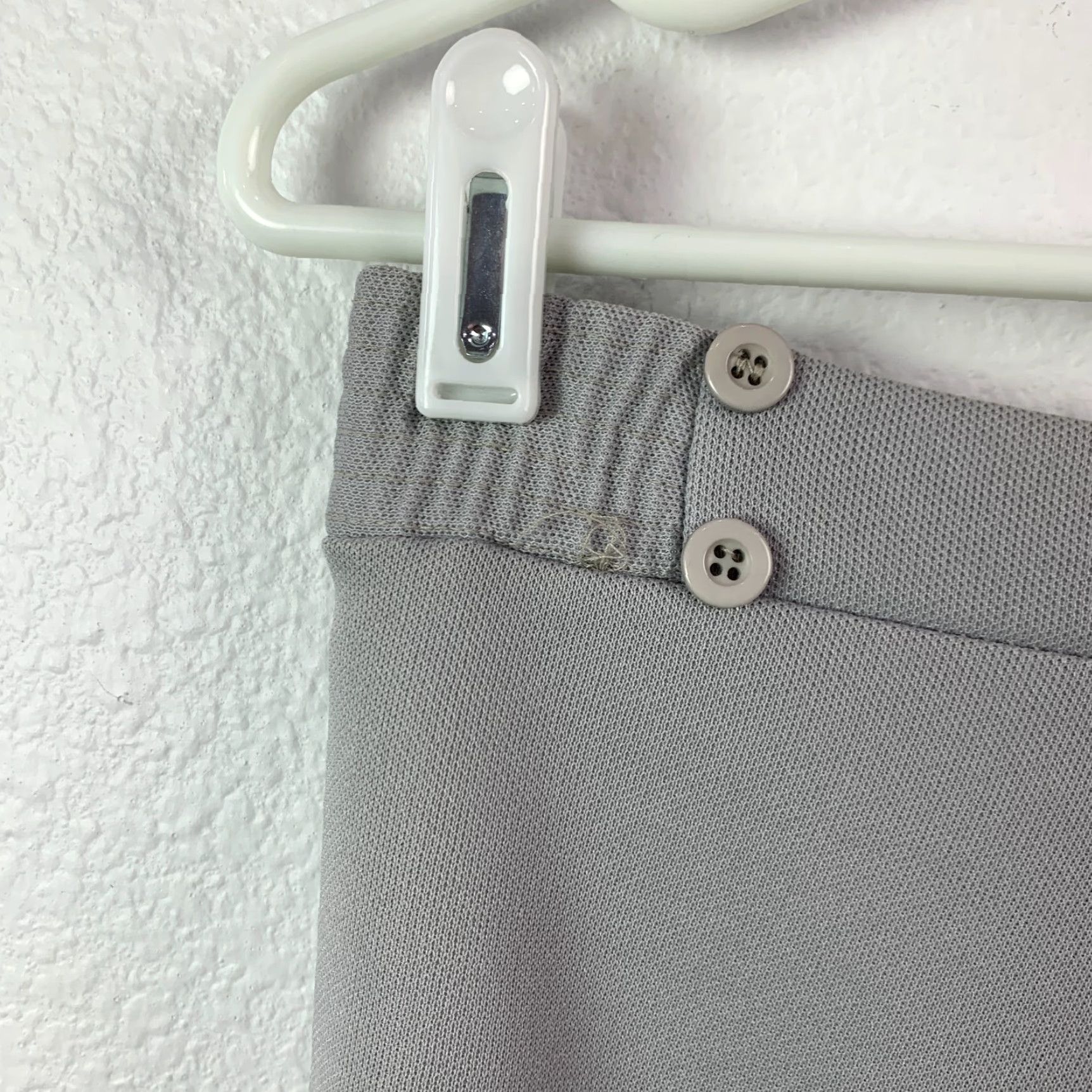 Etro VINTAGE Gray Retro Mod Go Go Polyester Skirt Size 10 28" Waist 40" Hip 20" Hips Length 20" Secretary/Geek Casual Womens Size 32" / US 10 / IT 46 - 4 Thumbnail