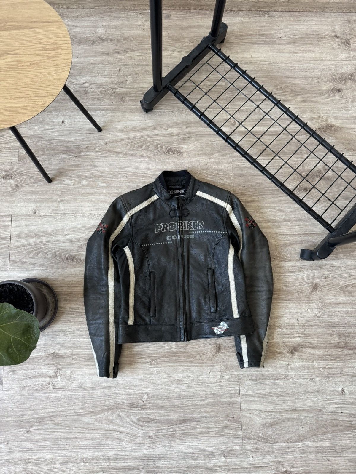 Other Vintage Y2K Probiker Moto Racing Leather Jacket Size S / US 4 / IT 40 - 1 Thumbnail