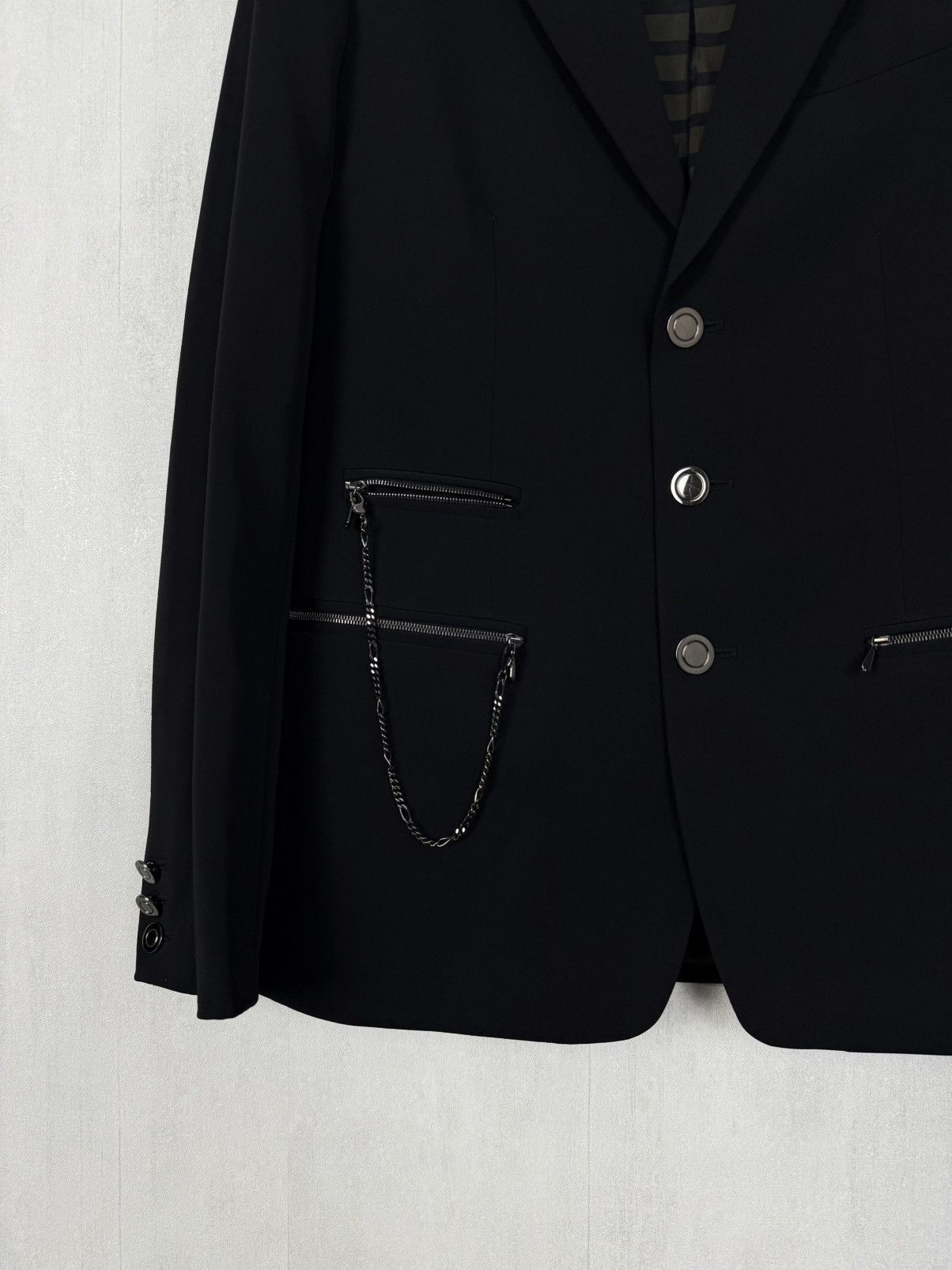 Jean Paul Gaultier Jean Paul Gaultier Gaultier2 Women’s Wool Suit Size I42 Size M / US 6-8 / IT 42-44 - 7 Thumbnail