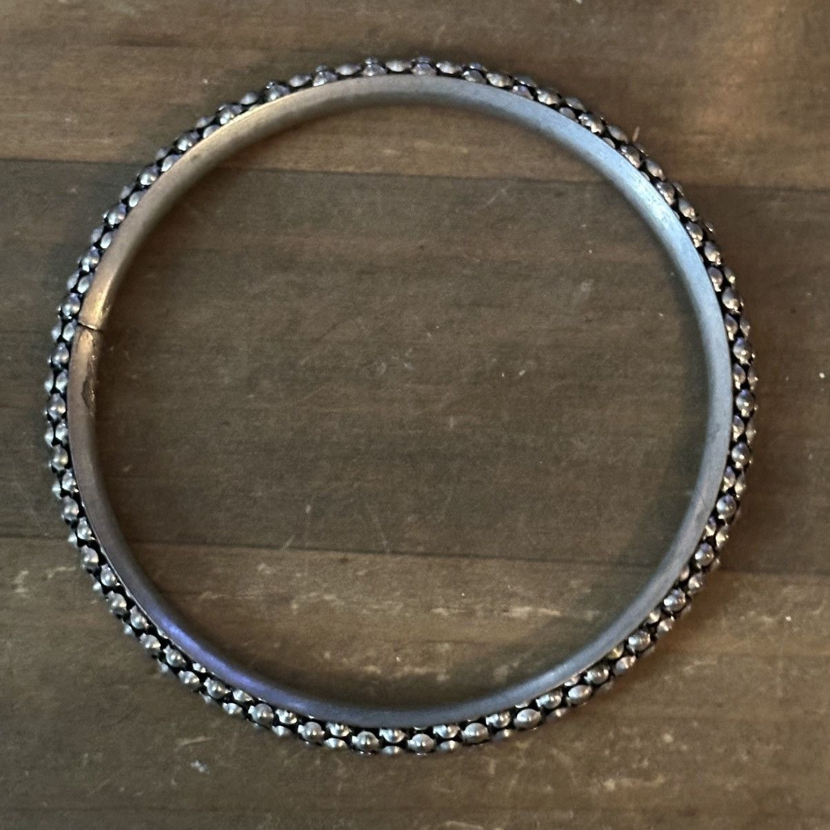 Vintage Vintage studded bangle bracelet Size ONE SIZE - 4 Thumbnail
