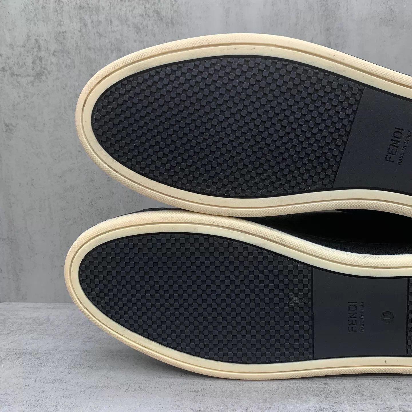 Fendi FENDI Brown FF Monogram Low-Top Sneakers Size 45 98 New Size US 12 / EU 45 - 8 Thumbnail