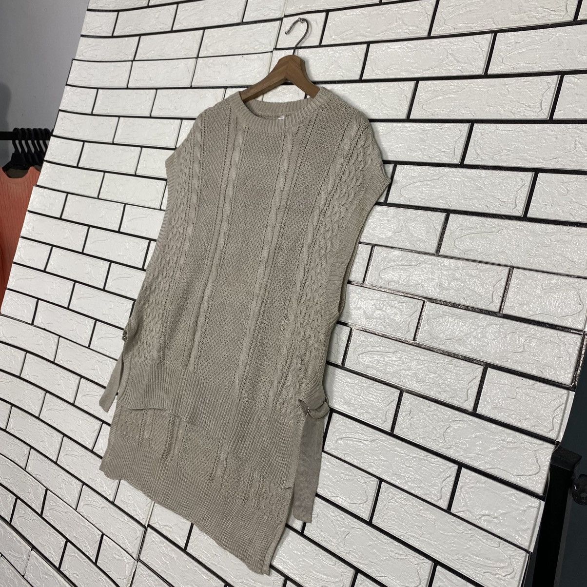 Japanese Brand 📌Vintage Knit Sweatshirt Unbranded Issey Miyake Size US L / EU 52-54 / 3 - 3 Thumbnail