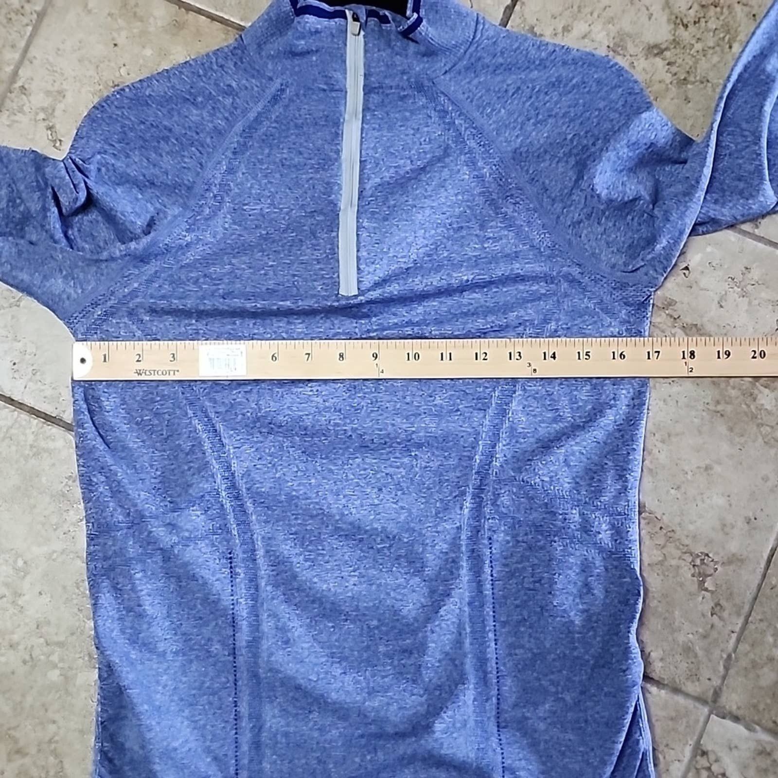 Gap Athleta Fastest Track Women's Heathered Royal Blue sz Small Size S / US 4 / IT 40 - 7 Thumbnail